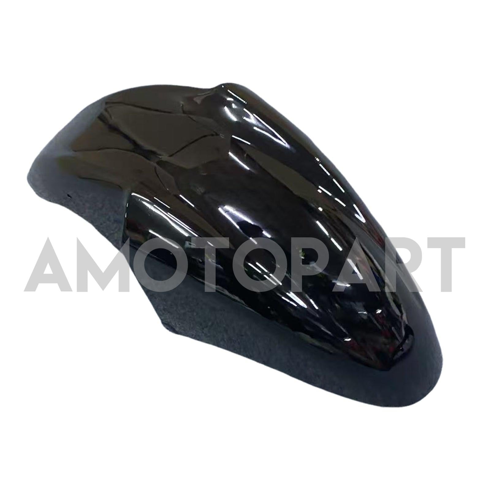 AMOTOPART ZZR400 1993-2007 ZZR600 1998-2003 Kawasaki Gloss Black with Logo Fairing Kit