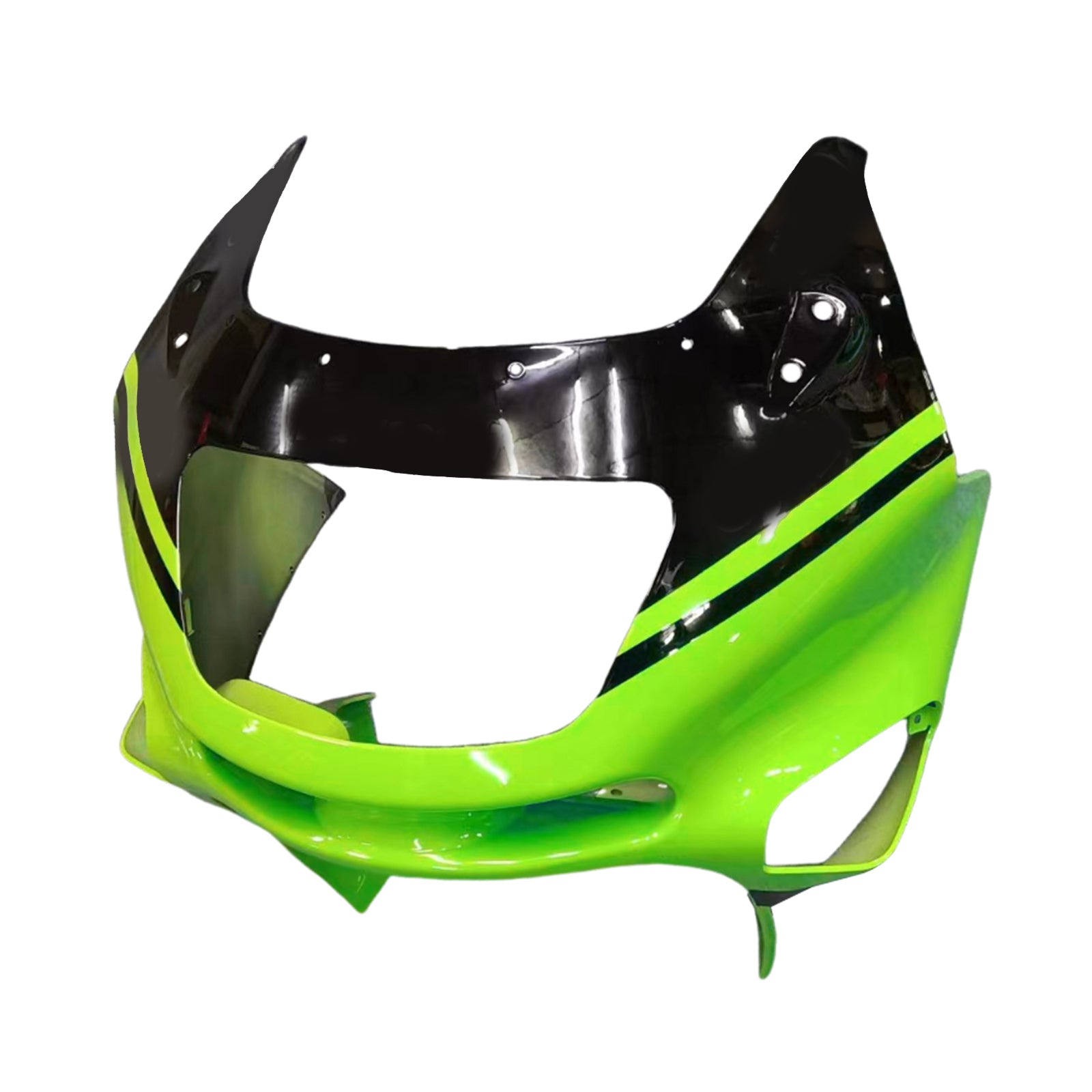 Amotopart ZZR400 1993-2007 ZZR600 1998-2003 Kawasaki Green&Black Style2 Fairing Kit