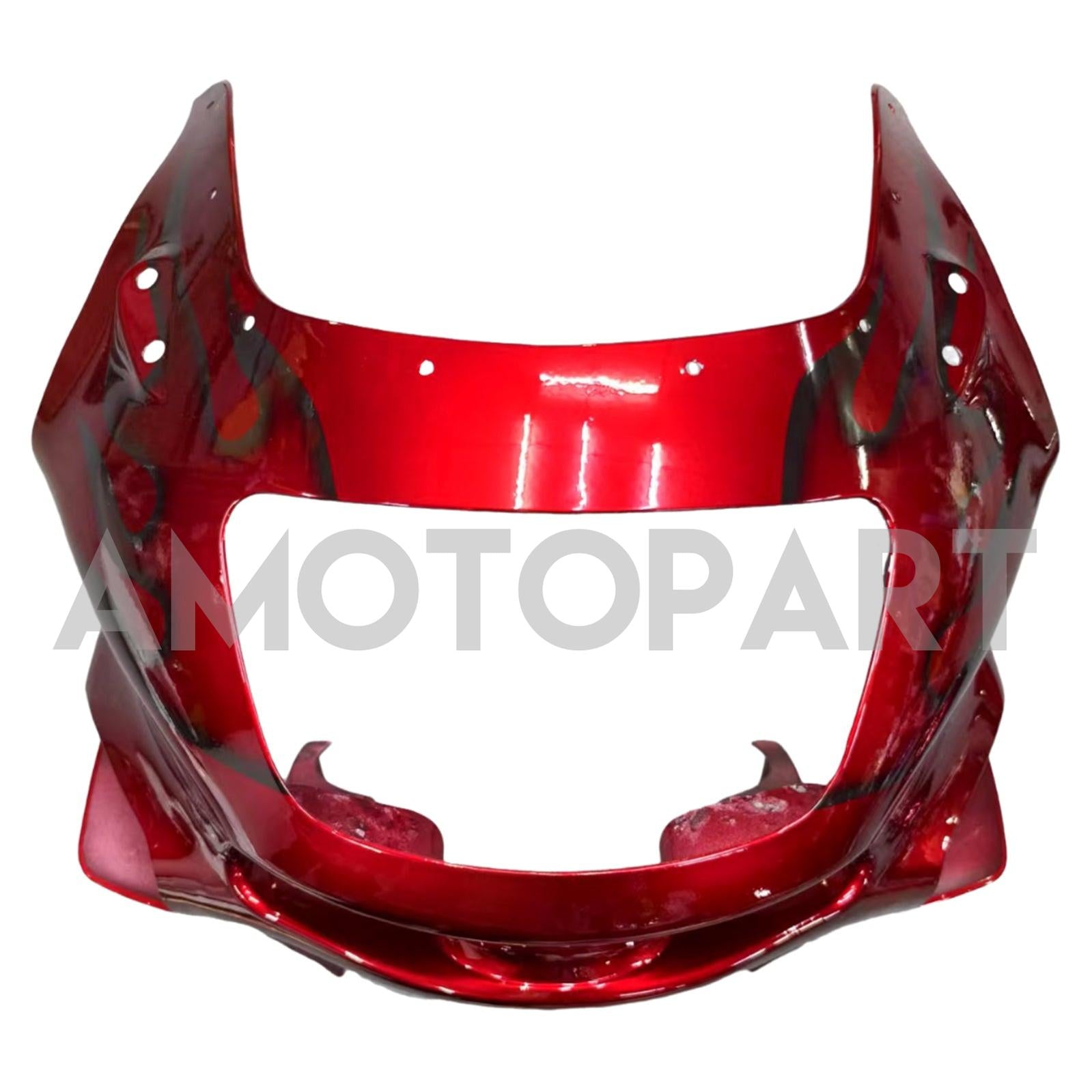 Amotopart Kawasaki 93-07 ZZR400 & 98-03 ZZR600 Red Fairing Kit