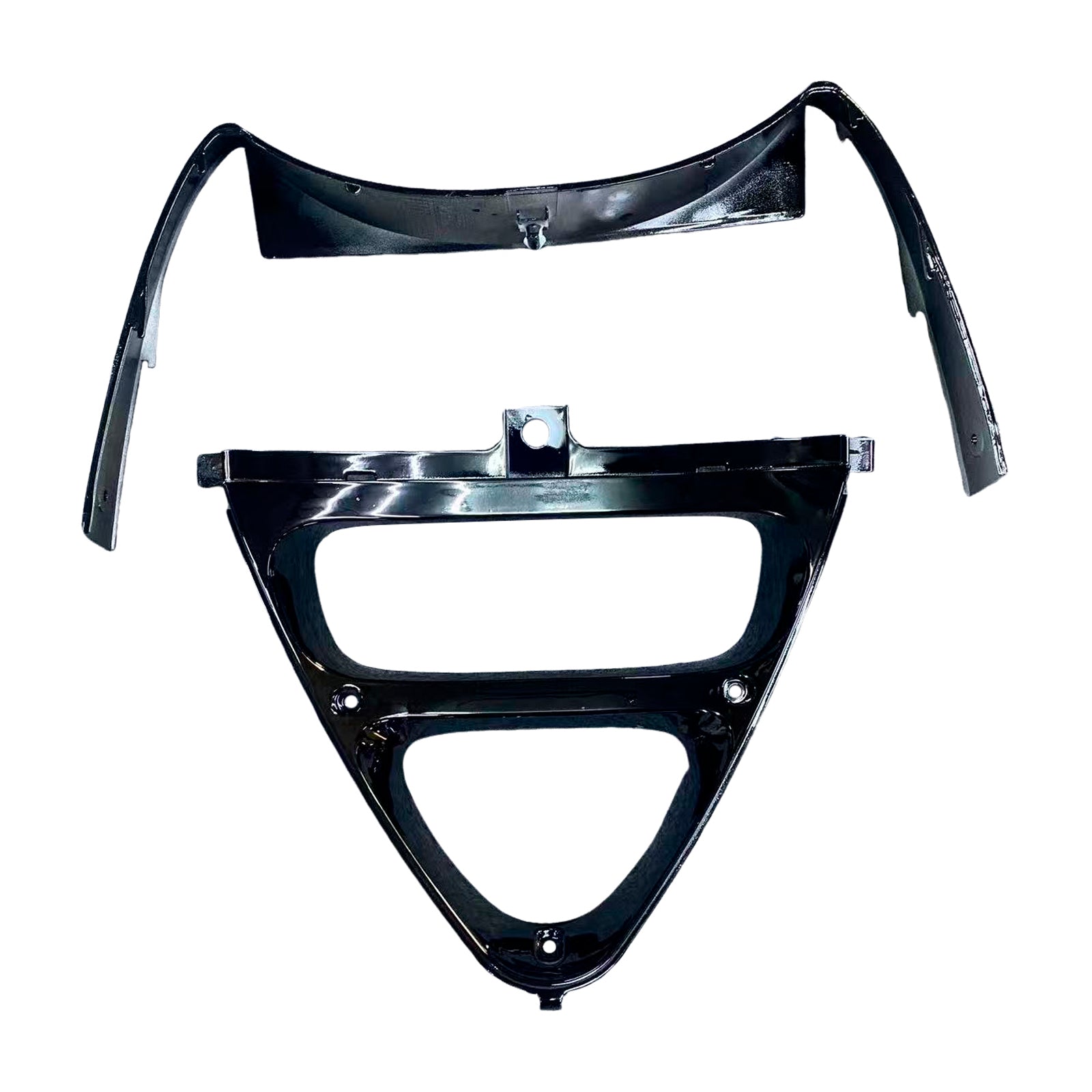 Amotopart Kawasaki 1993-2007 ZZR400 & 1998-2003 ZZR600 Green Black Fairing Kit