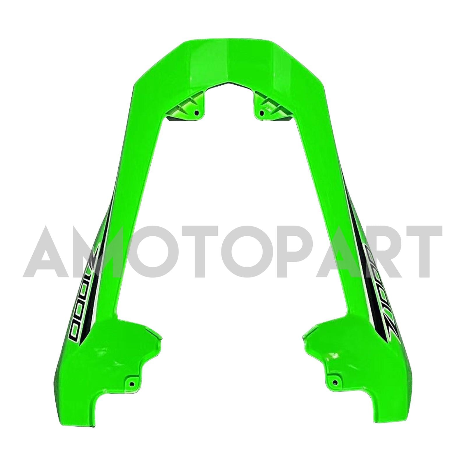 Amotopart 2010-2015 Z1000SX Kawasaki Orange&Green Fairing Kit