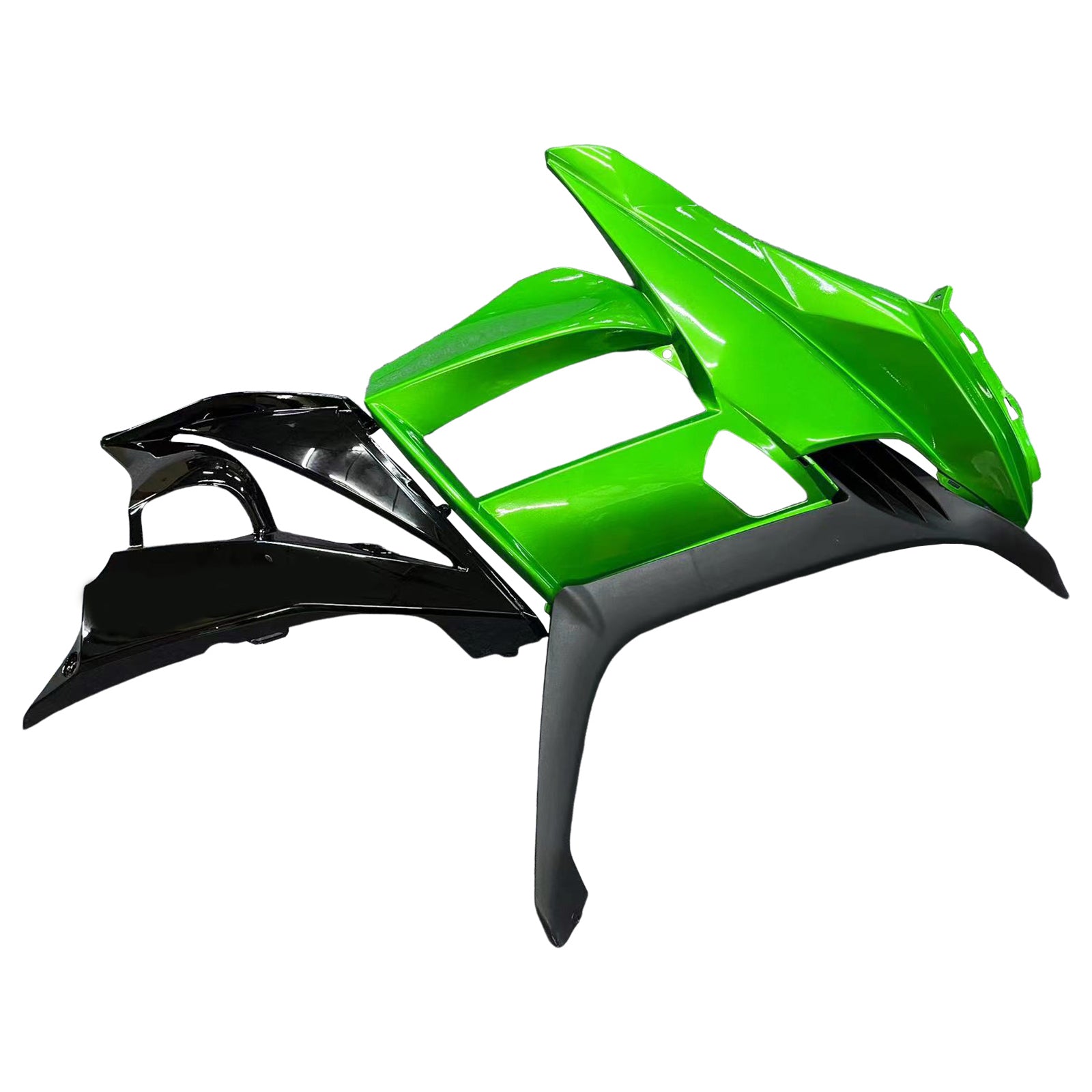 Amotopart 2010-2015 Z1000SX Kawasaki Grün&Schwarzes Verkleidungsset
