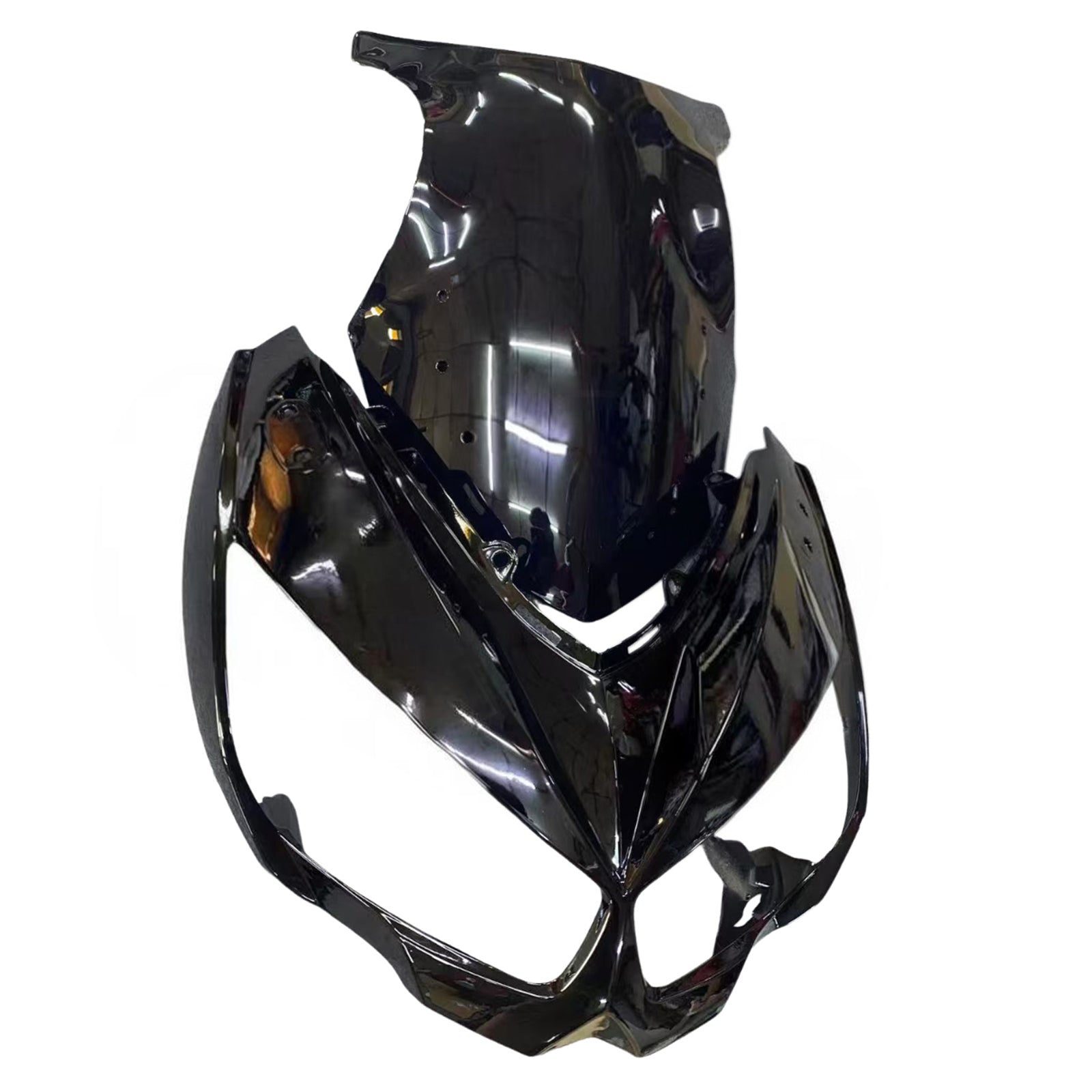 Amotopart 2010-2015 Kawasaki Z1000SX Black White Fairing Kit