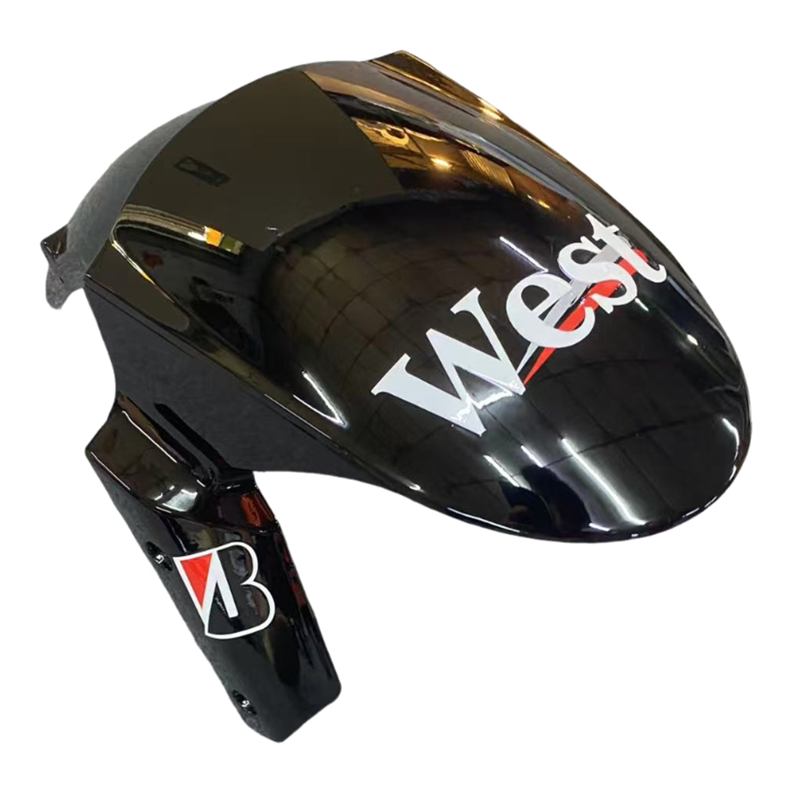 Amotopart 2010-2015 Kawasaki Z1000SX Kit de carenado blanco negro