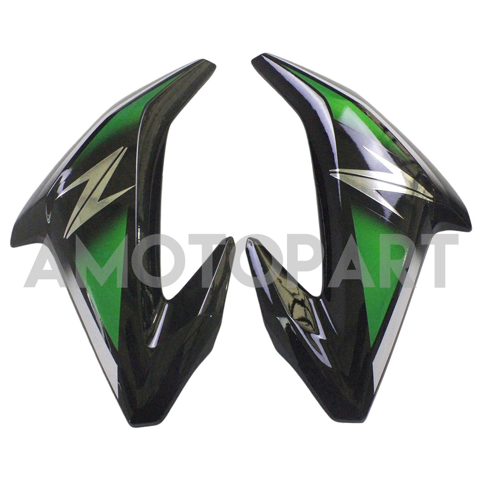 Amotopart Kawasaki 2017–2019 Z900 grünes Verkleidungsset