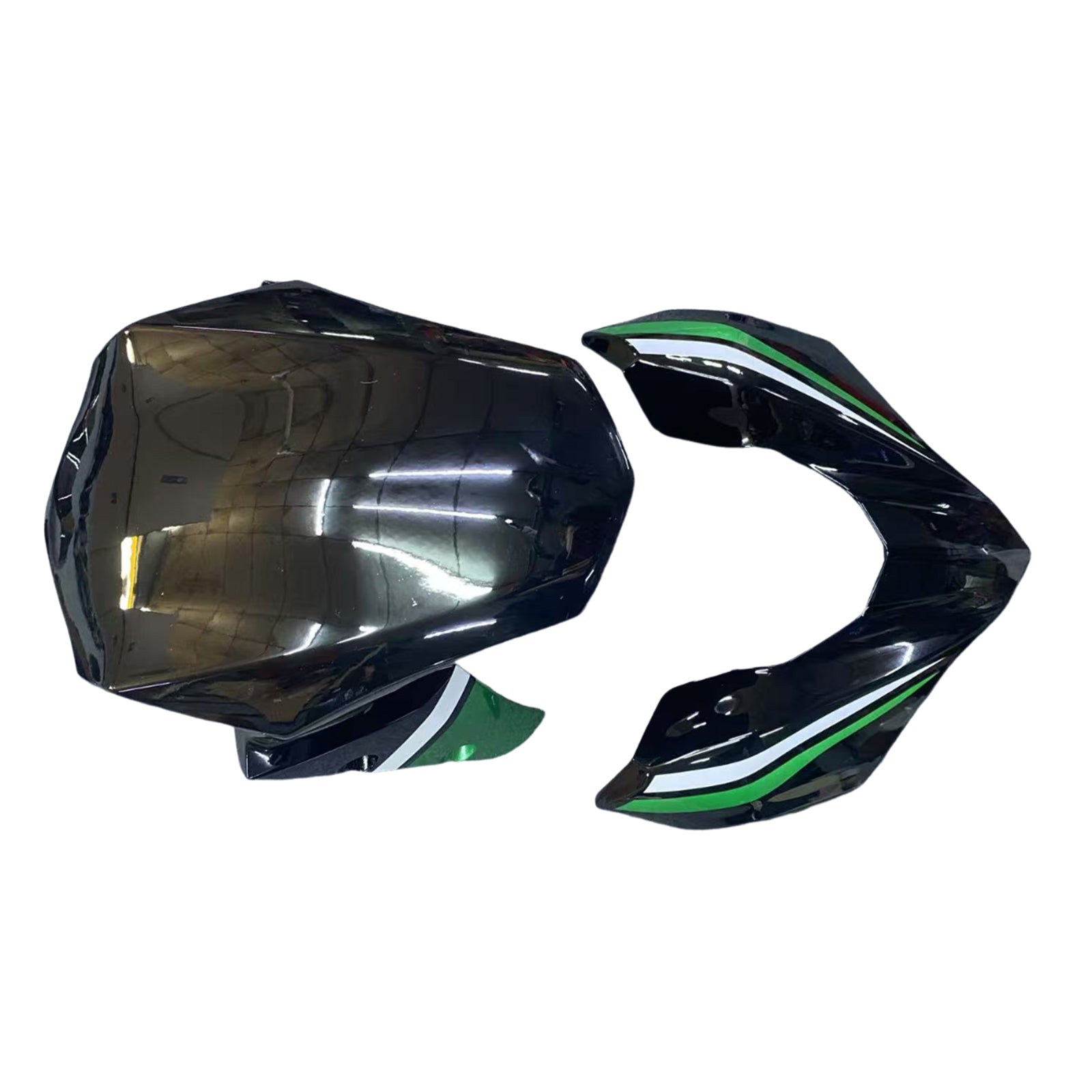 Amotopart Kawasaki 2017-2019 Z900 Green Black Fairing Kit