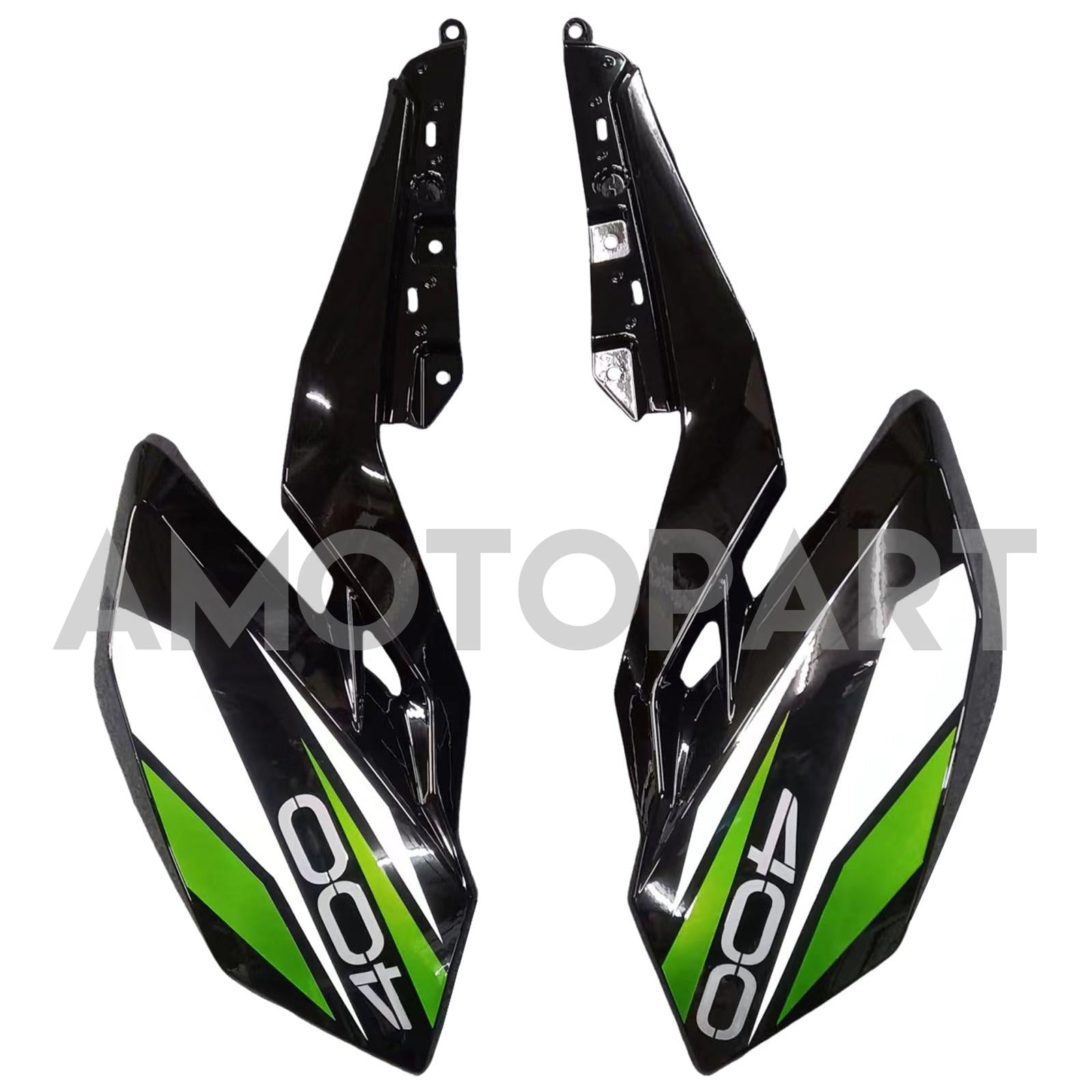 Amotopart Kawasaki 2018-2024 Z400 White Fairing Kit