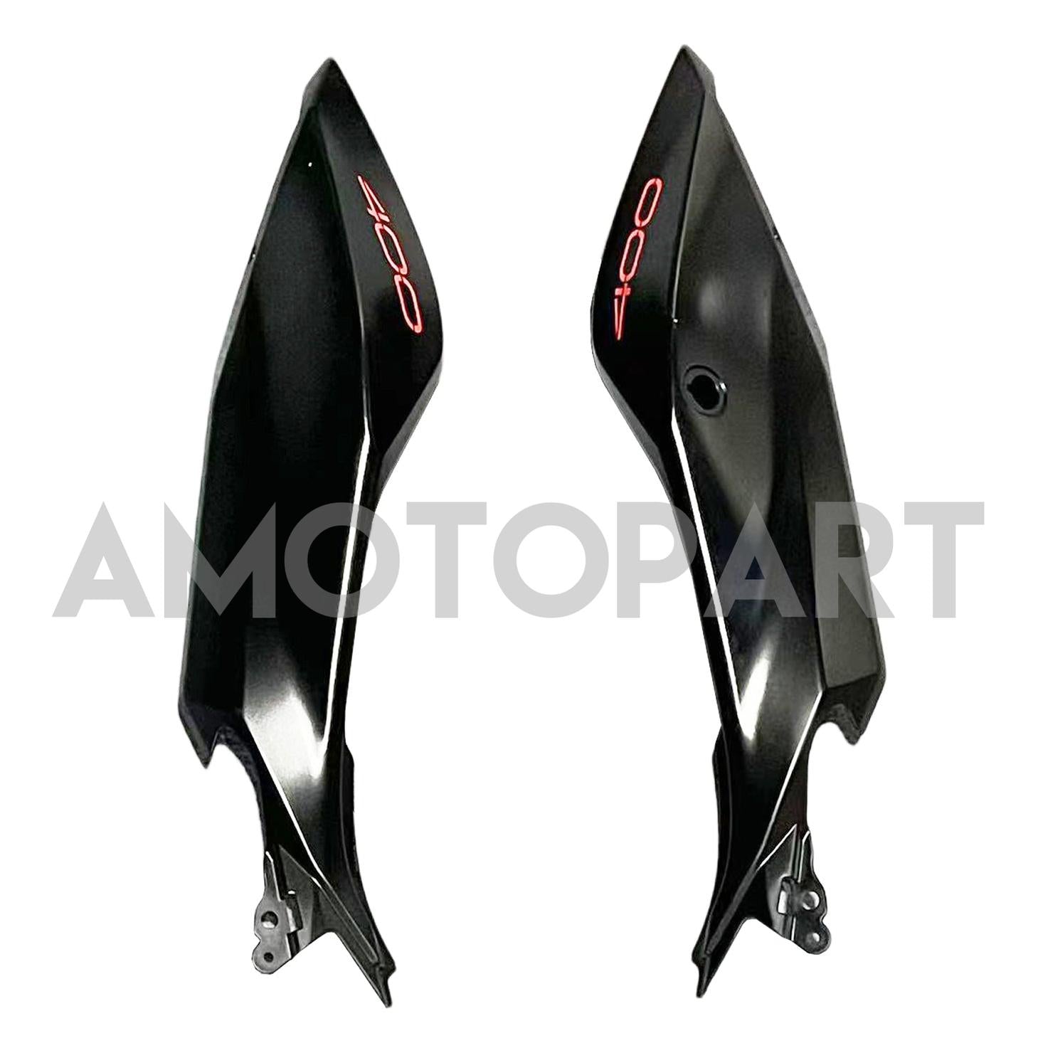 Amotopart Kawasaki 2018-2024 Z400 Red Black Fairing Kit
