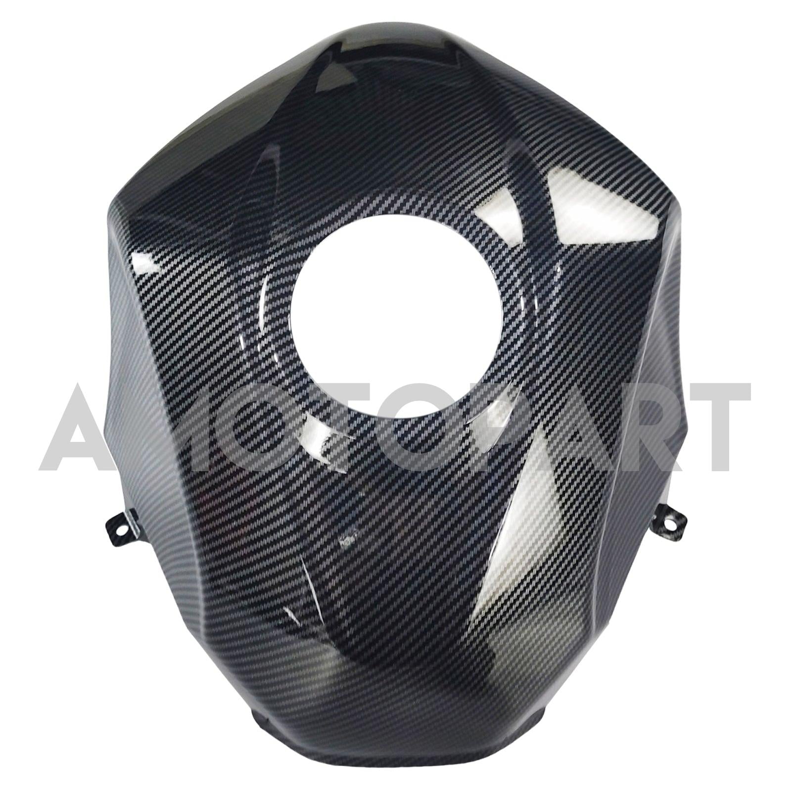 Amotopart 2018-2024 Z400 Kawasaki Carbon Fiber Black Fairing Kit
