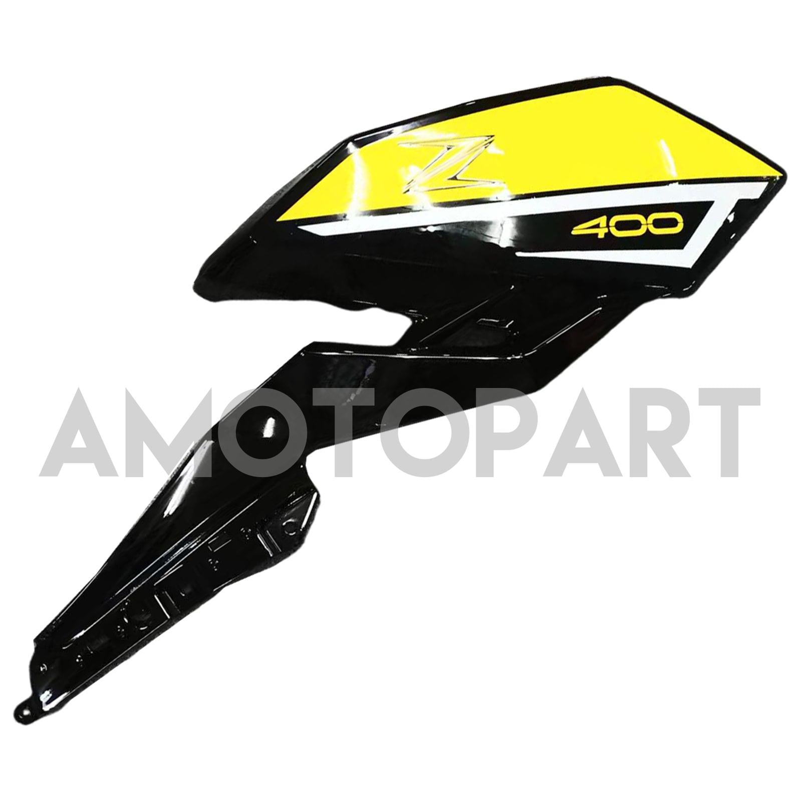 Amotopart 2018-2024 Z400 Kawasaki czarny żółty styl Style3