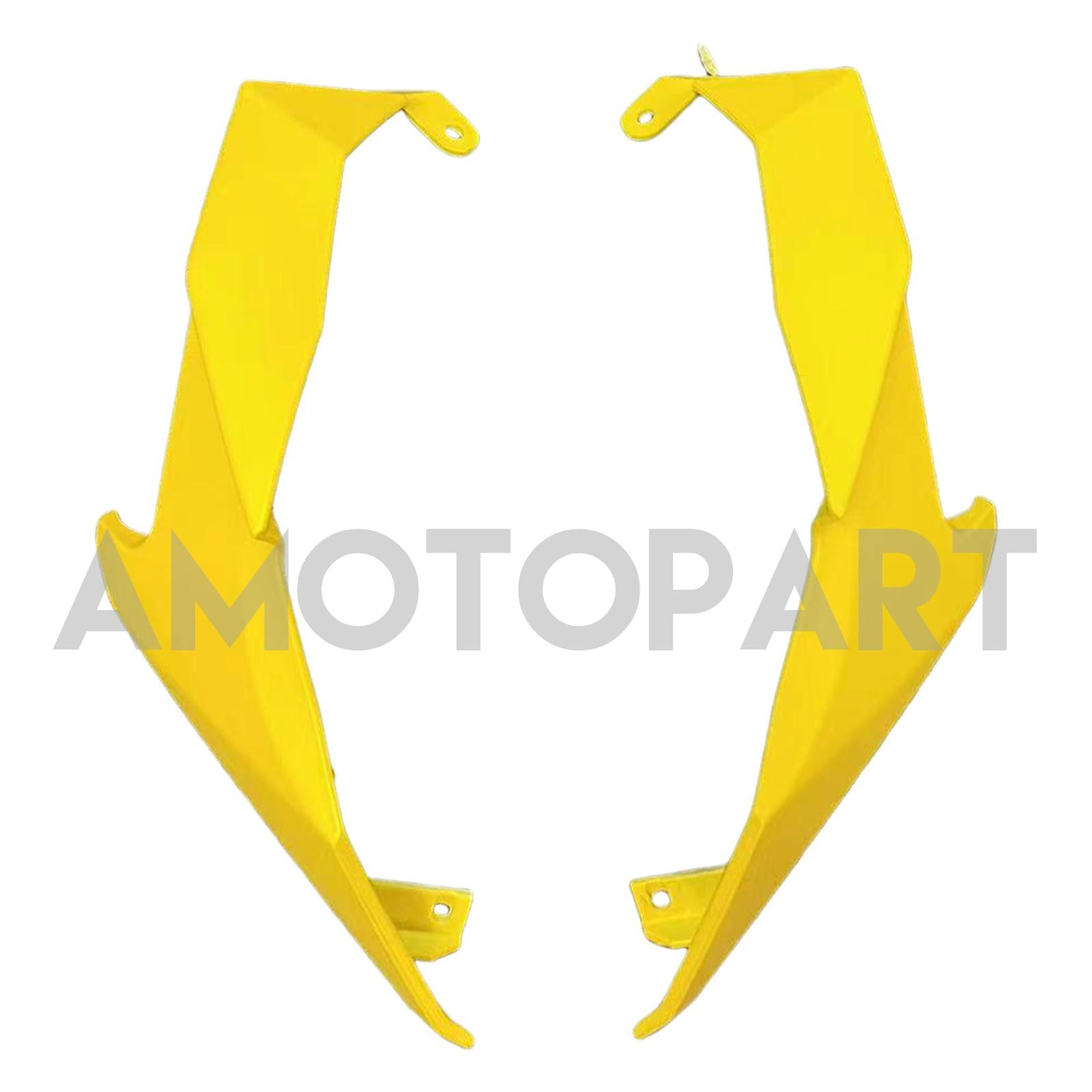 Amotopart 2018-2024 Z400 Kawasaki Black Yellow Style2 Verkleidungskit