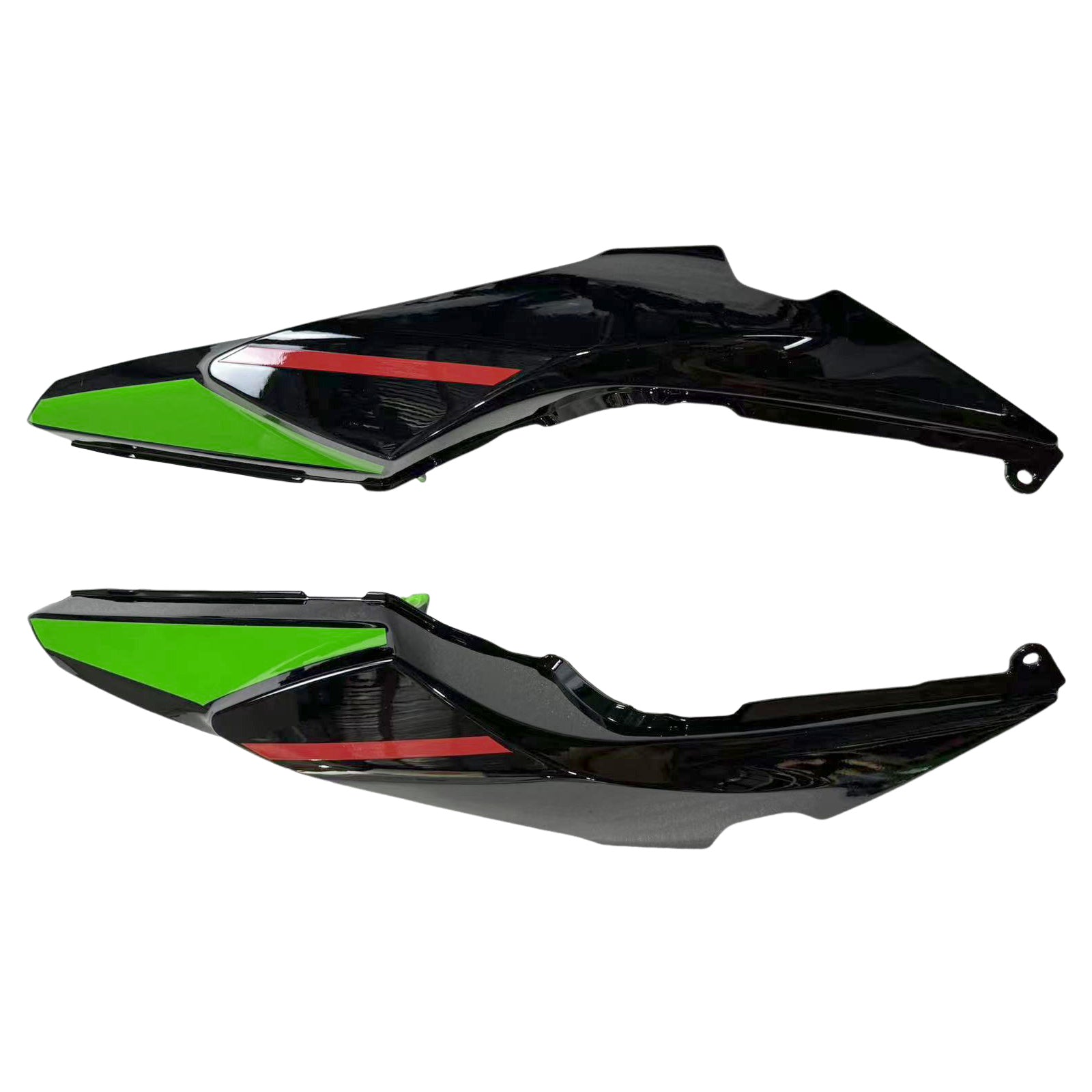 Amotopart 2020-2025 Kawasaki ER-6F Ninja650 Green&Black Style2 Fairing Kit