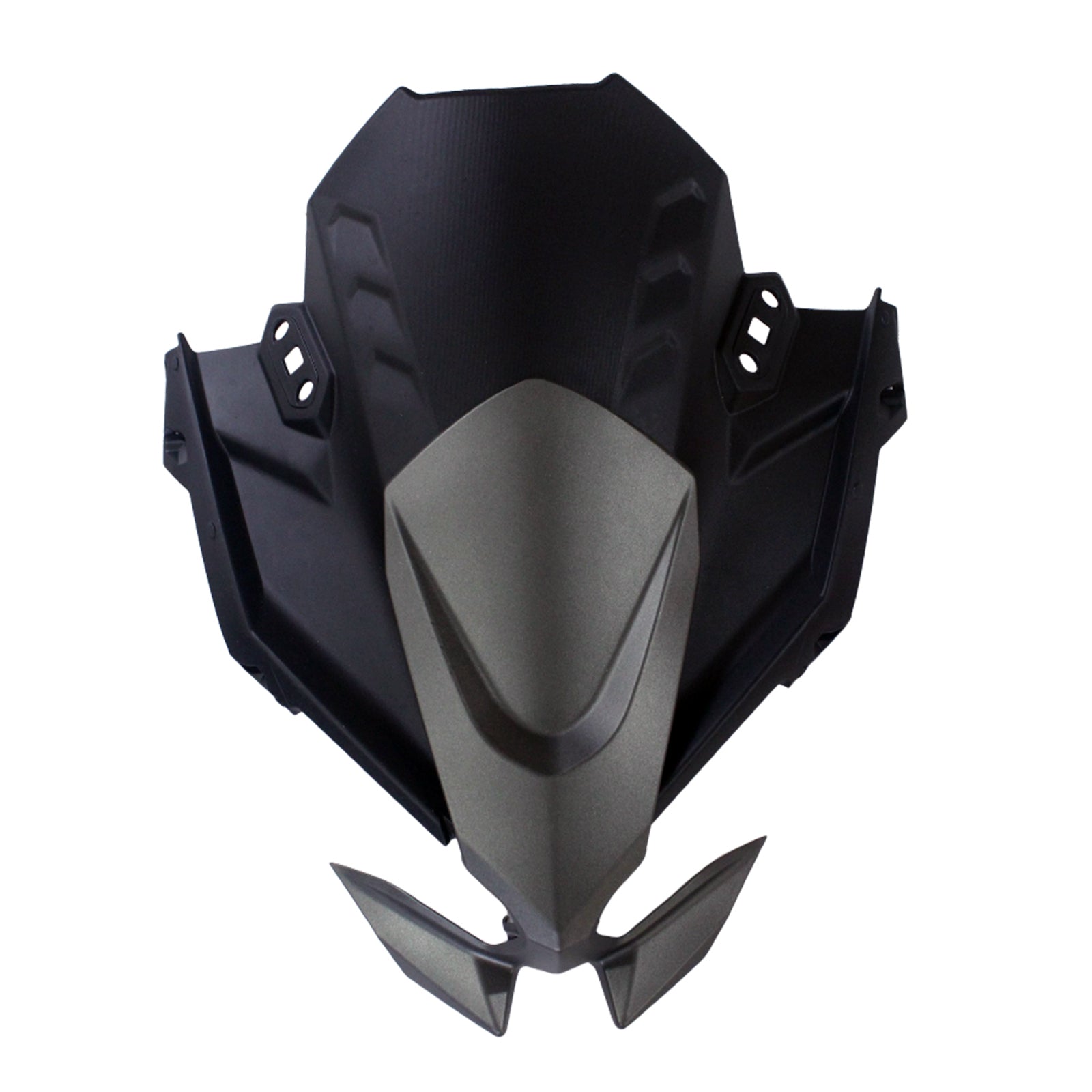 Amotopart 2020-2025 Kawasaki ER-6F Ninja650 Gray Black Fairing Kit