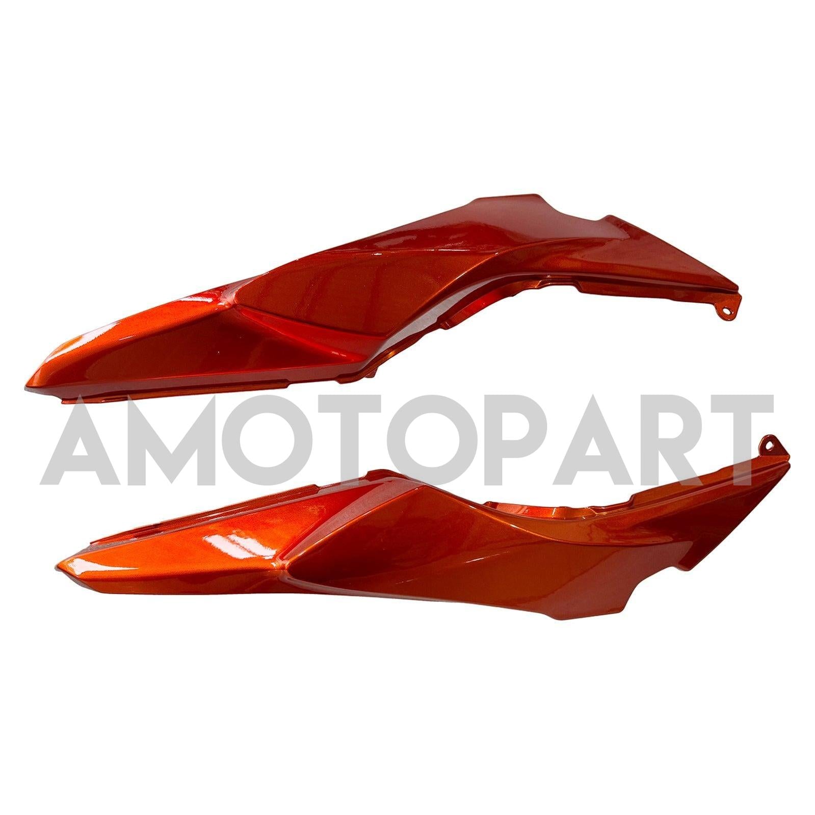 Amotopart 2020-2025 Kawasaki ER-6F Ninja650 Glossy Orange Fairing Kit