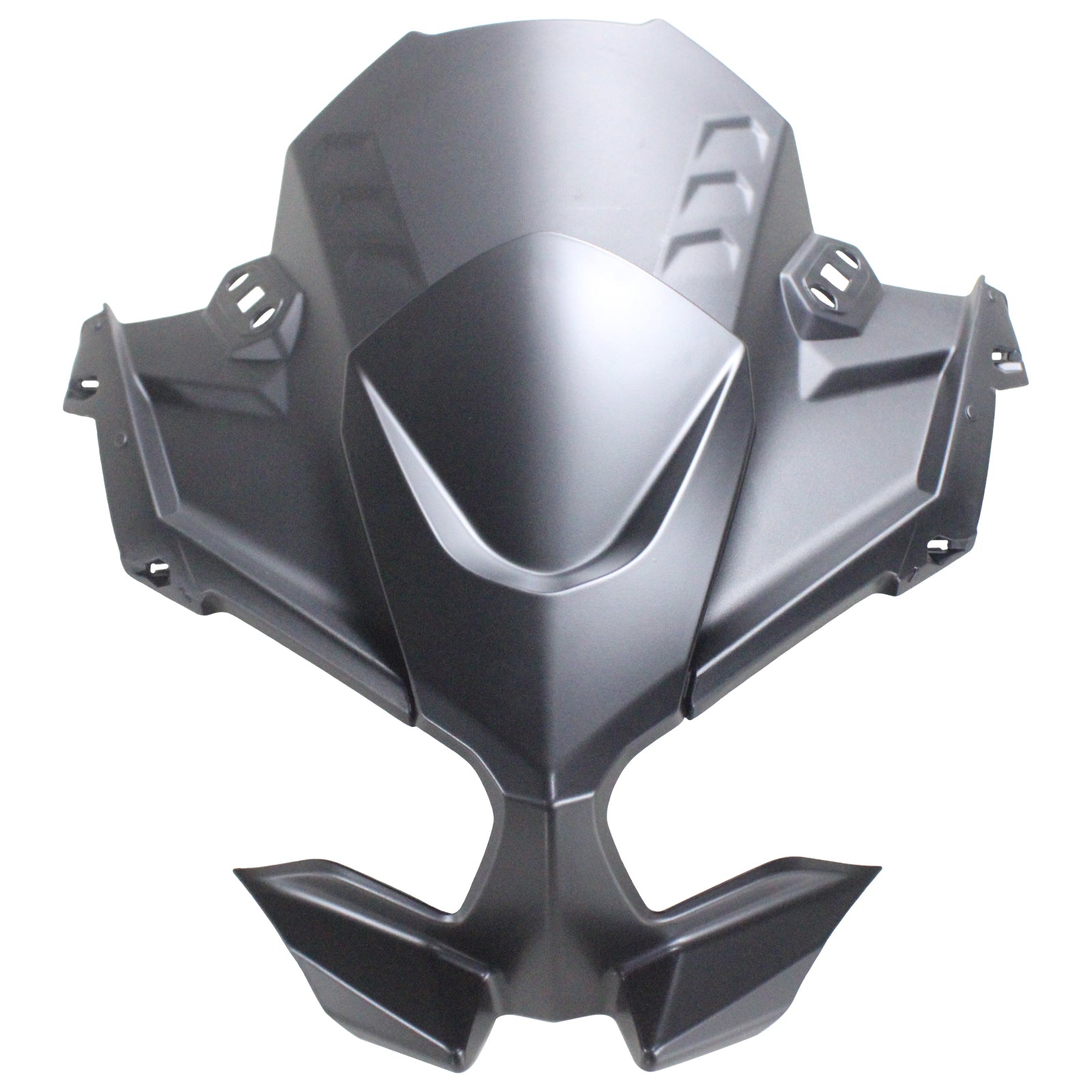 Amotopart 2020-2025 Kawasaki ER-6F Ninja650 Kit de carénage gris foncé