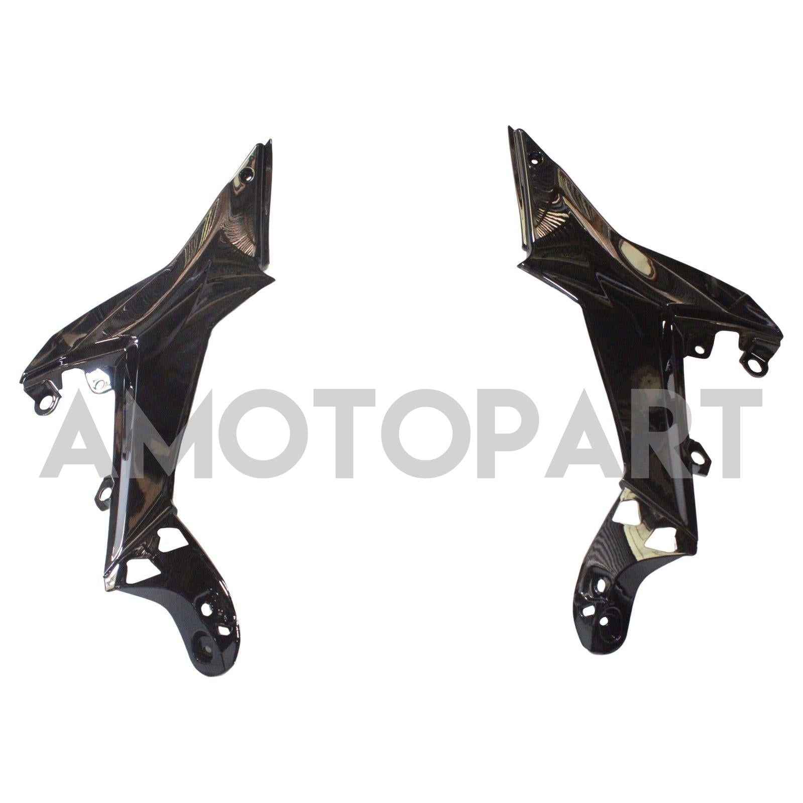 Amotopart 2020-2025 Kawasaki ER-6F Ninja650 Šedá a černá kapotáž