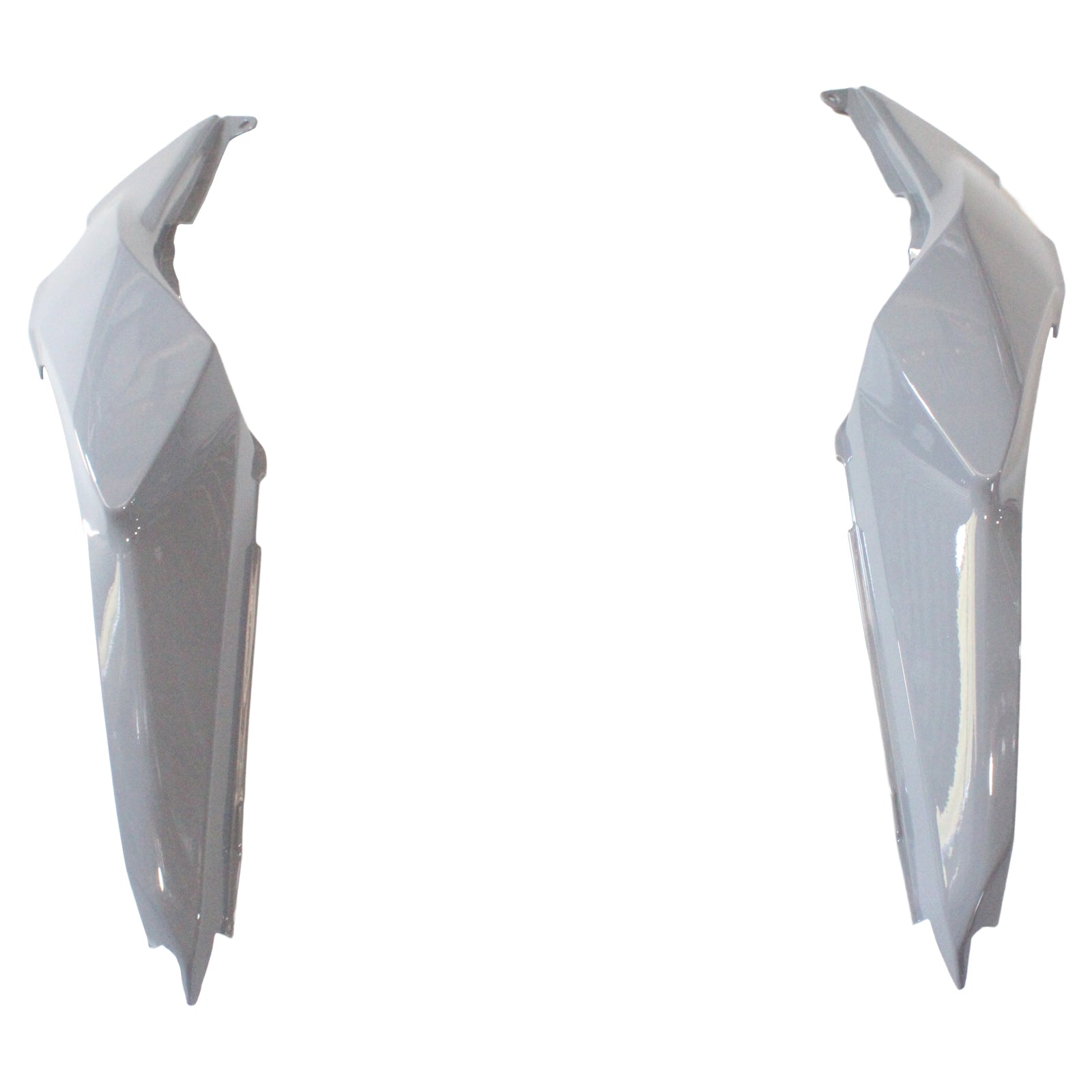 Amotopart 2020-2025 Kawasaki ER-6F Ninja650 Gray & Black Fairing Kit