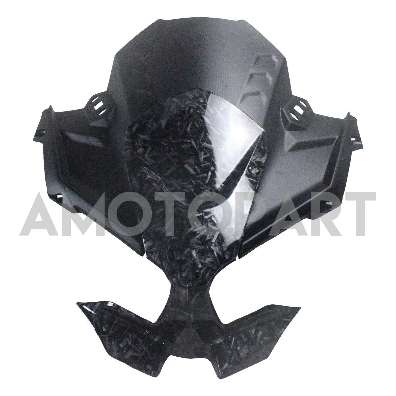 Amotopart 2020-2025 Kawasaki ER-6f Ninja650 Marmor Carbonfaserverkleidungskit