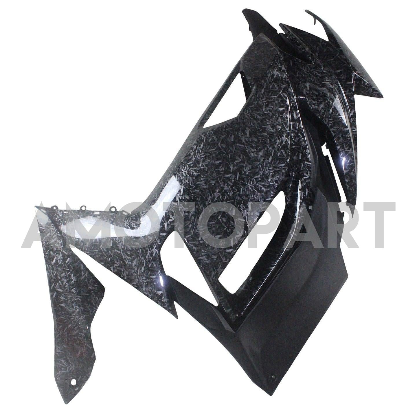 Amotopart 2020-2025 Kawasaki ER-6f Ninja650 Marmor Carbonfaserverkleidungskit
