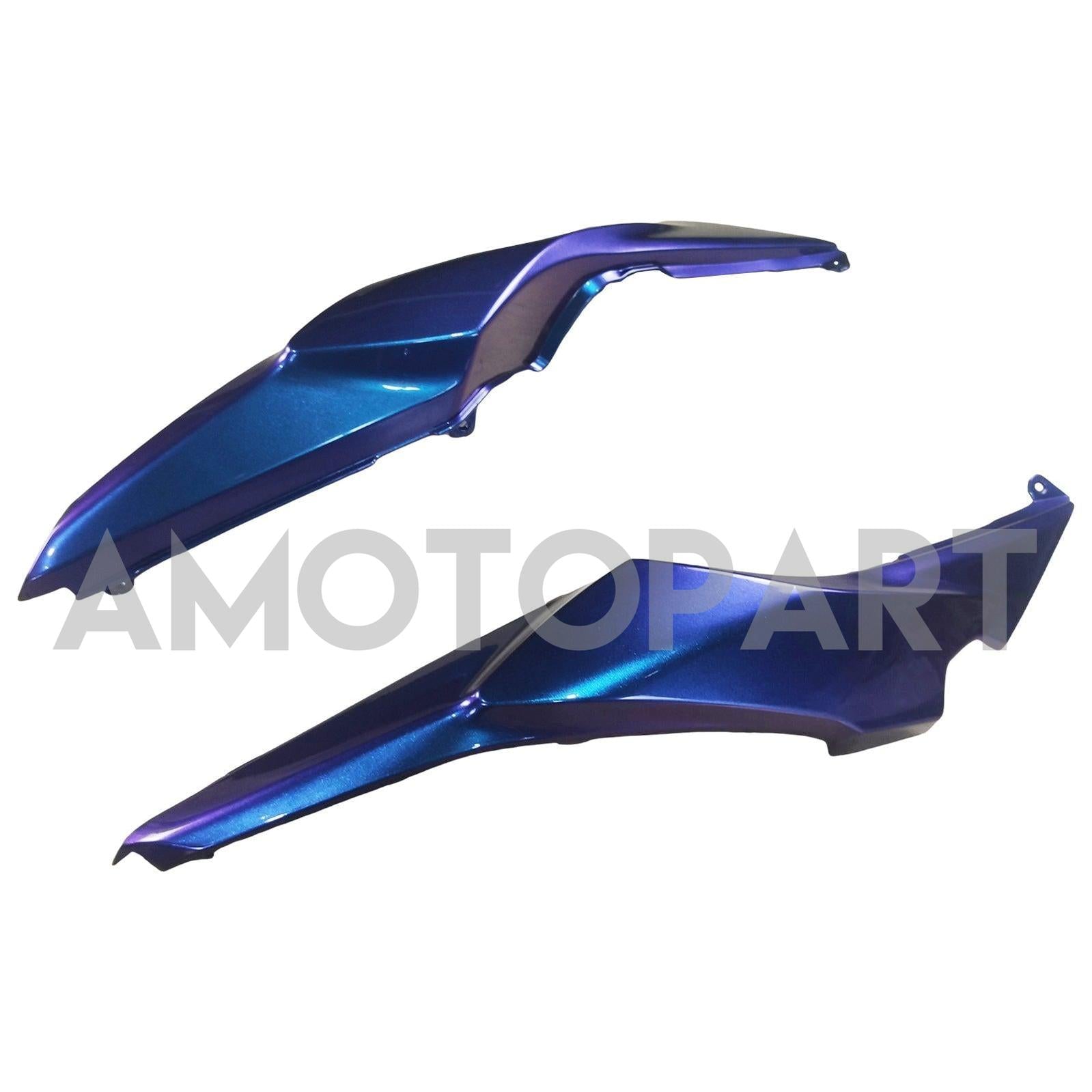 Amotopart 2020-2025 Kawasaki ER-6f Ninja650 Gradient Blue Purple Abzugskit