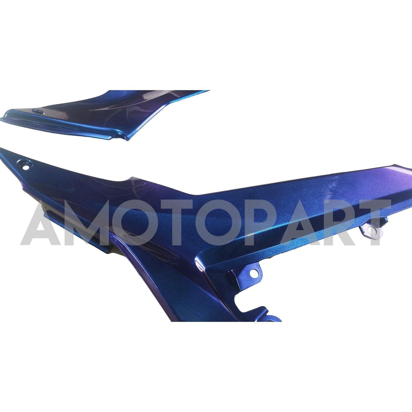 Amotopart 2020-2025 Kawasaki ER-6f Ninja650 Gradient Blue Purple Abzugskit