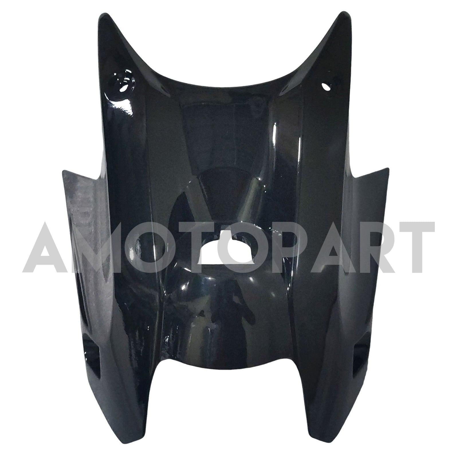 Amotopart 2020-2025 Kawasaki ER-6F Ninja650 Glossy Black Blue Fairing Kit