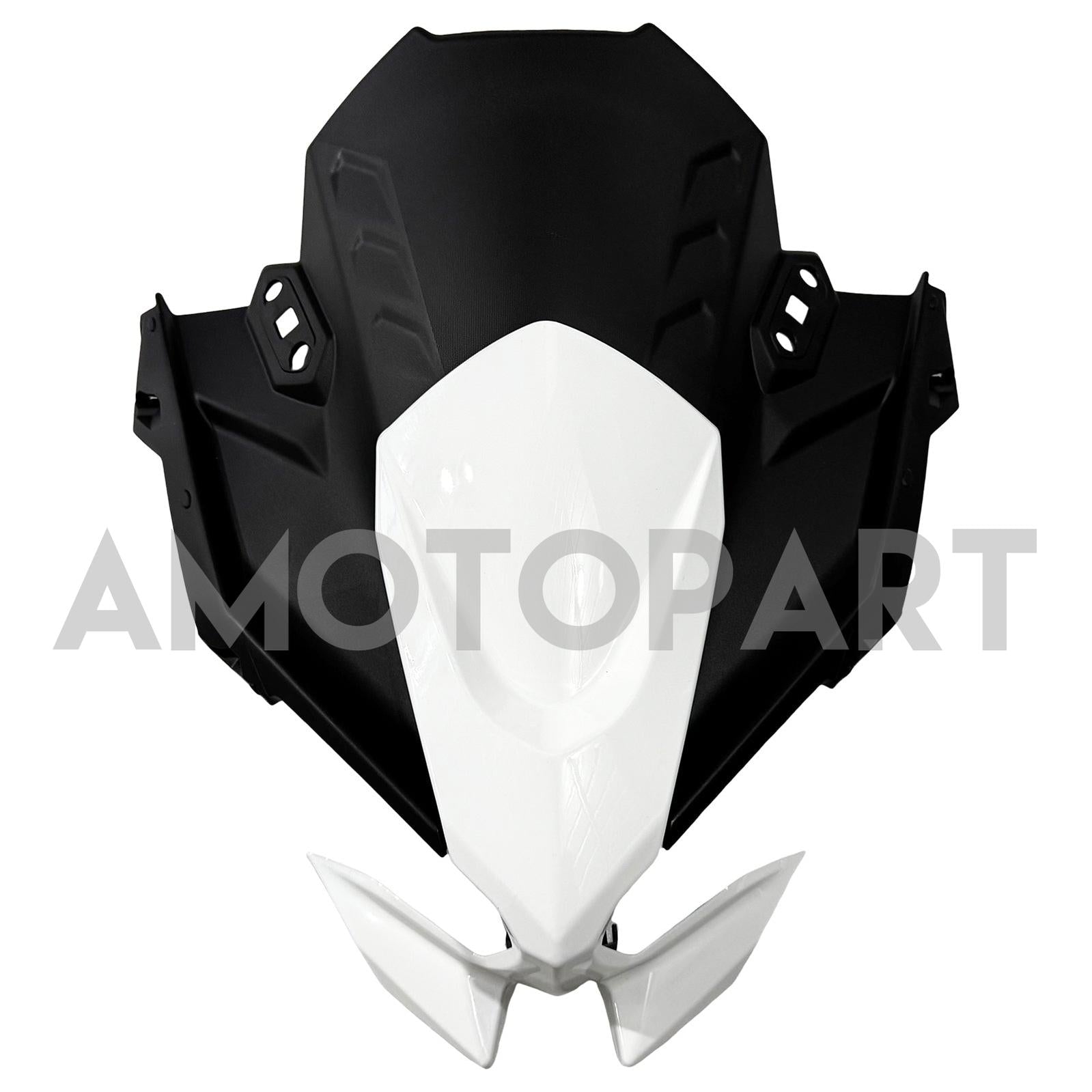 Amotopart 2020-2025 Kawasaki ER6F Ninja650 White Fairing Kit