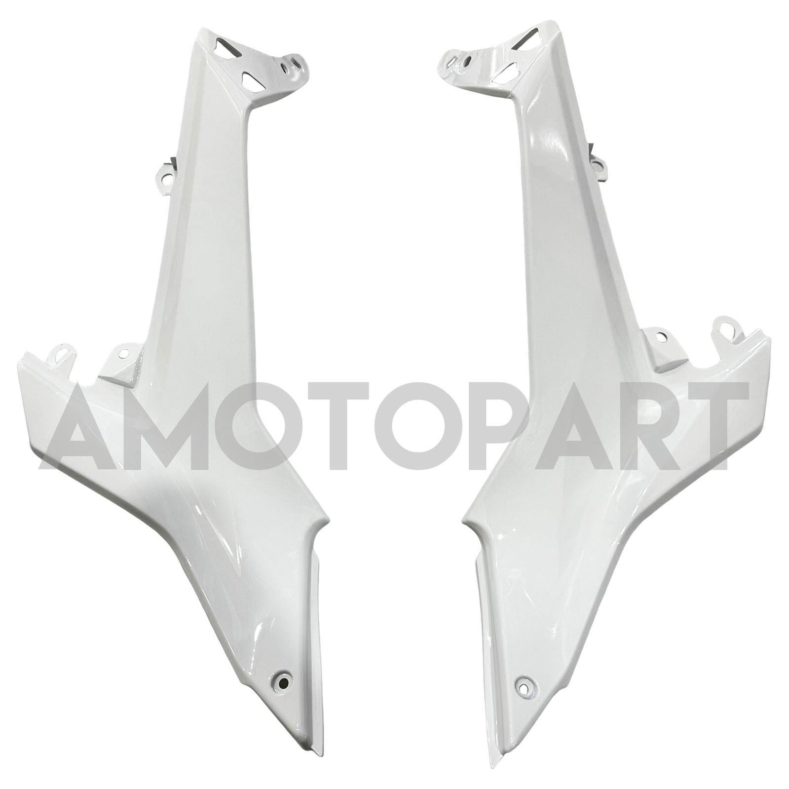 Amotopart 2020-2025 Kawasaki ER6F Ninja650 White Fairing Kit