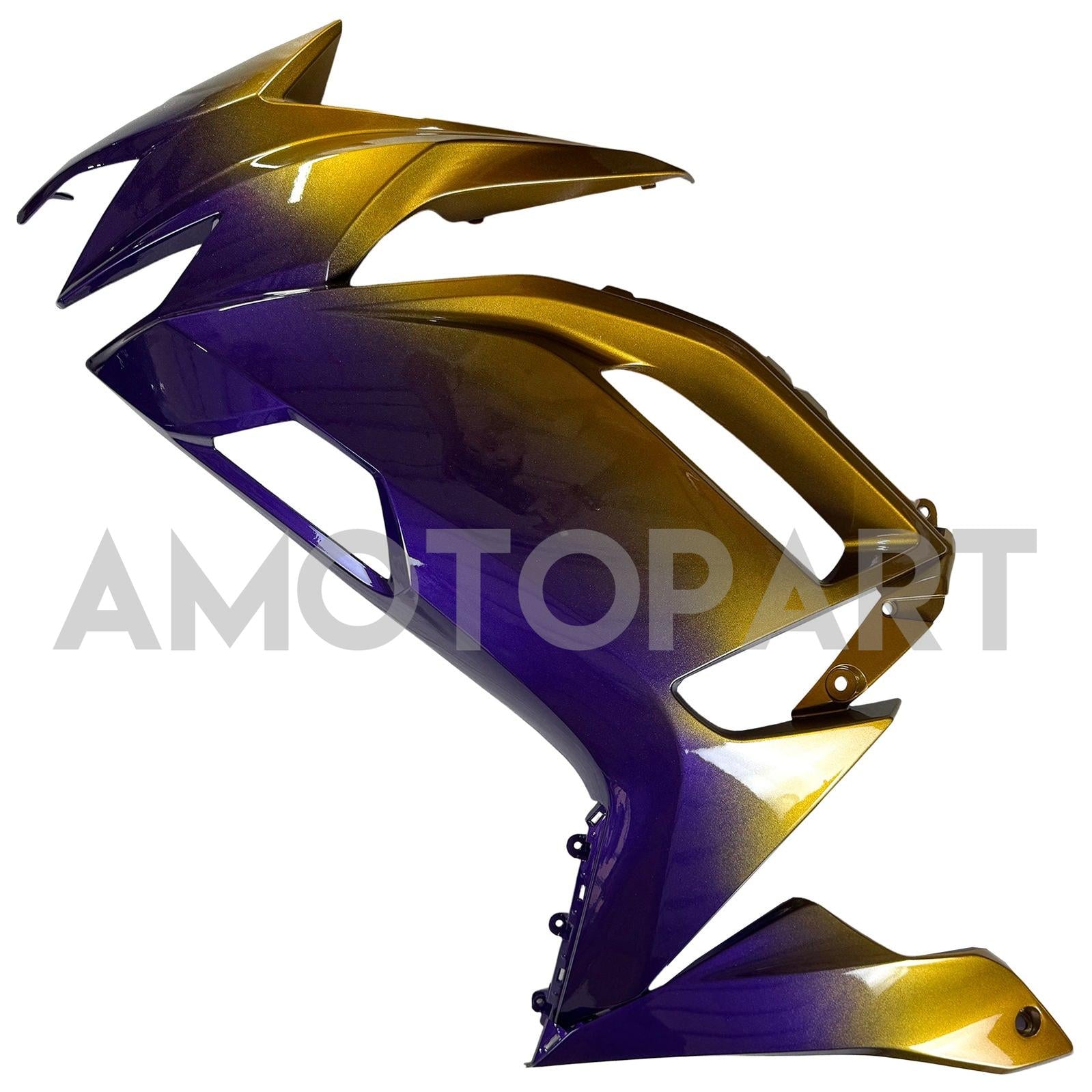 Amotopart 2020-2025 Kawasaki ER6F Ninja650 Gradient Purple Orange Fairing Kit