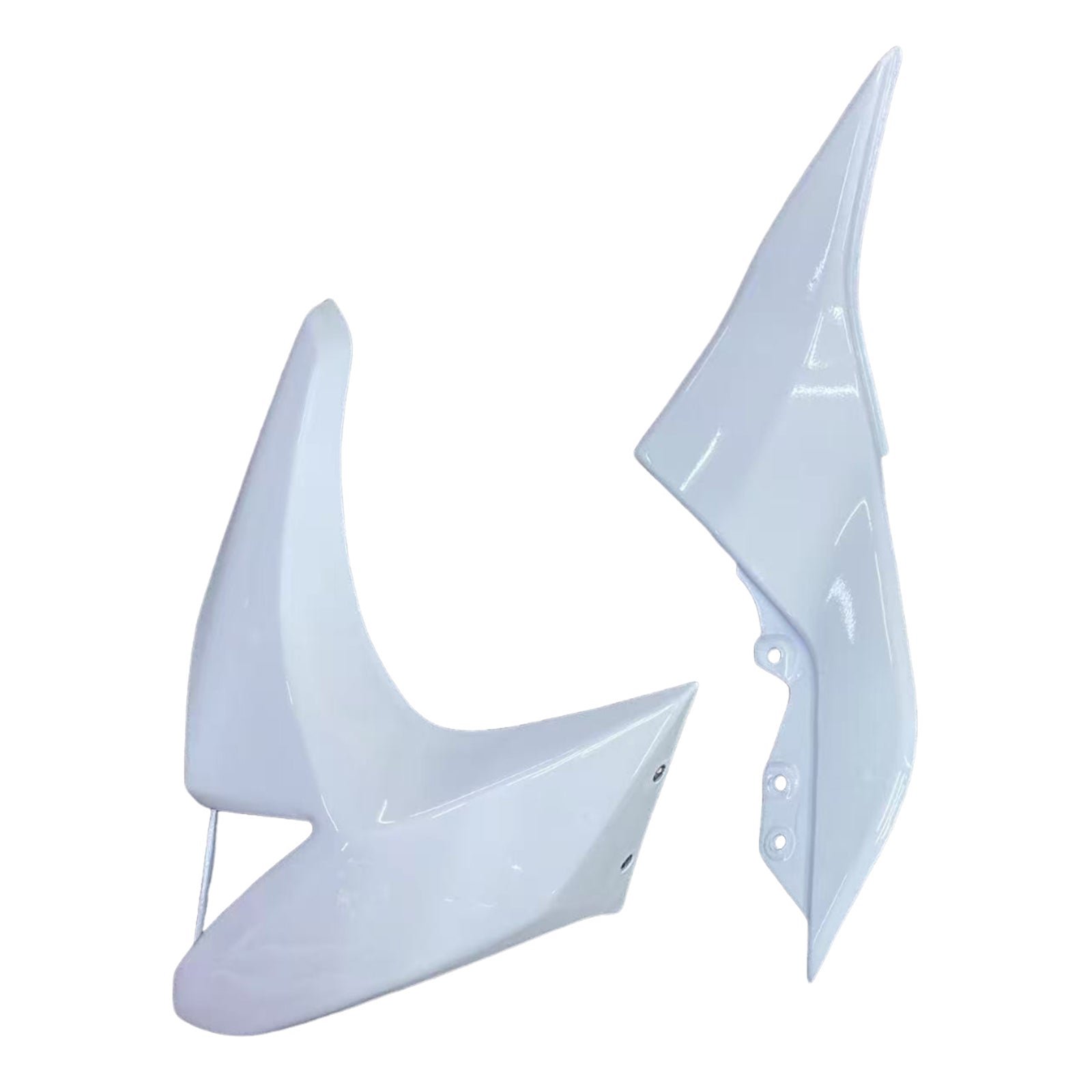 Amotopart 2007-2009 Kawasaki Z1000 Kit de carenado blanco
