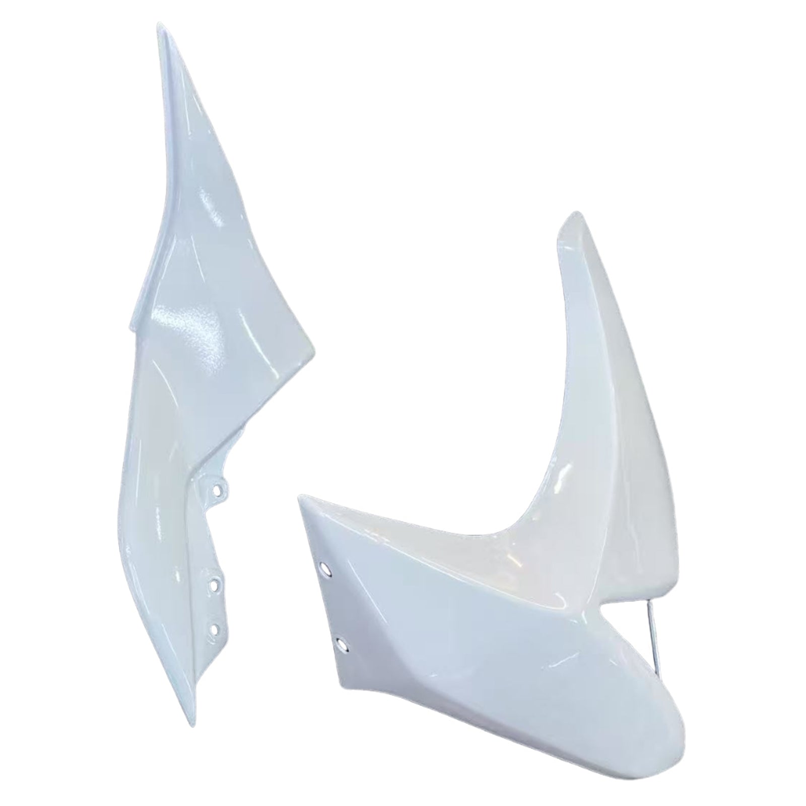 Amotopart 2007-2009 Kawasaki Z1000 Kit de carenado blanco