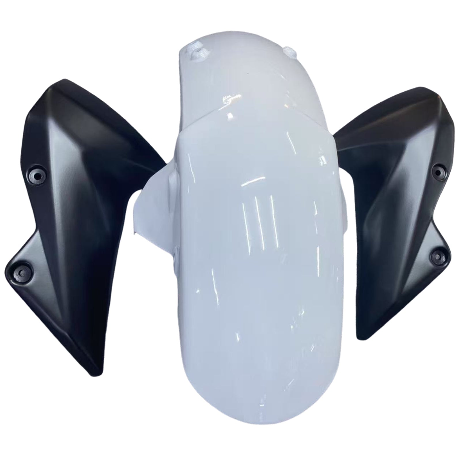 Amotopart 2007-2009 Kawasaki Z1000 Kit de carenado blanco
