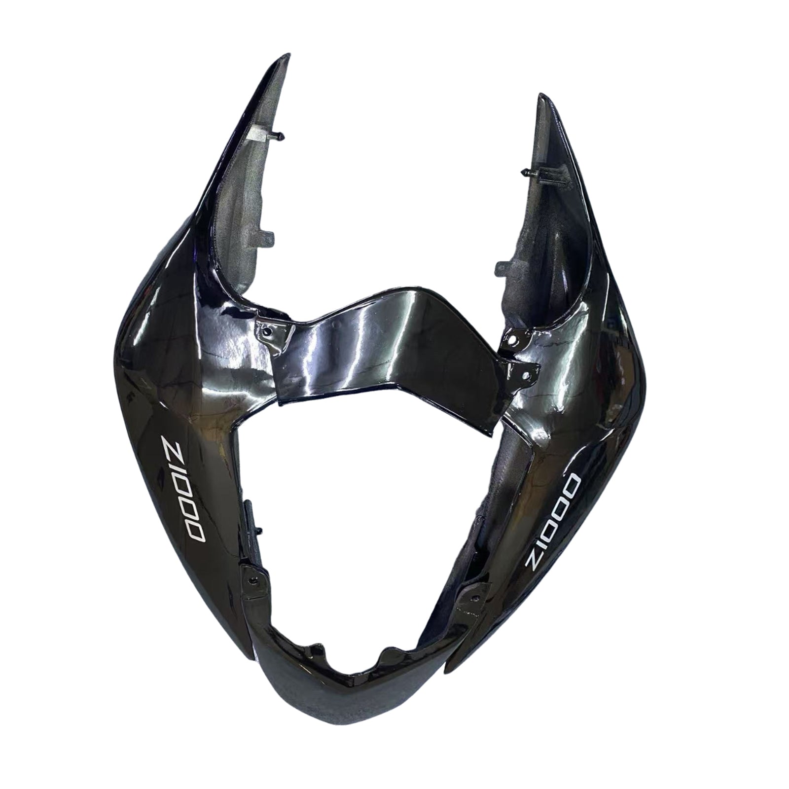 Amotopart 2007-2009 Kawasaki Z1000 Black Orange Fairing Kit