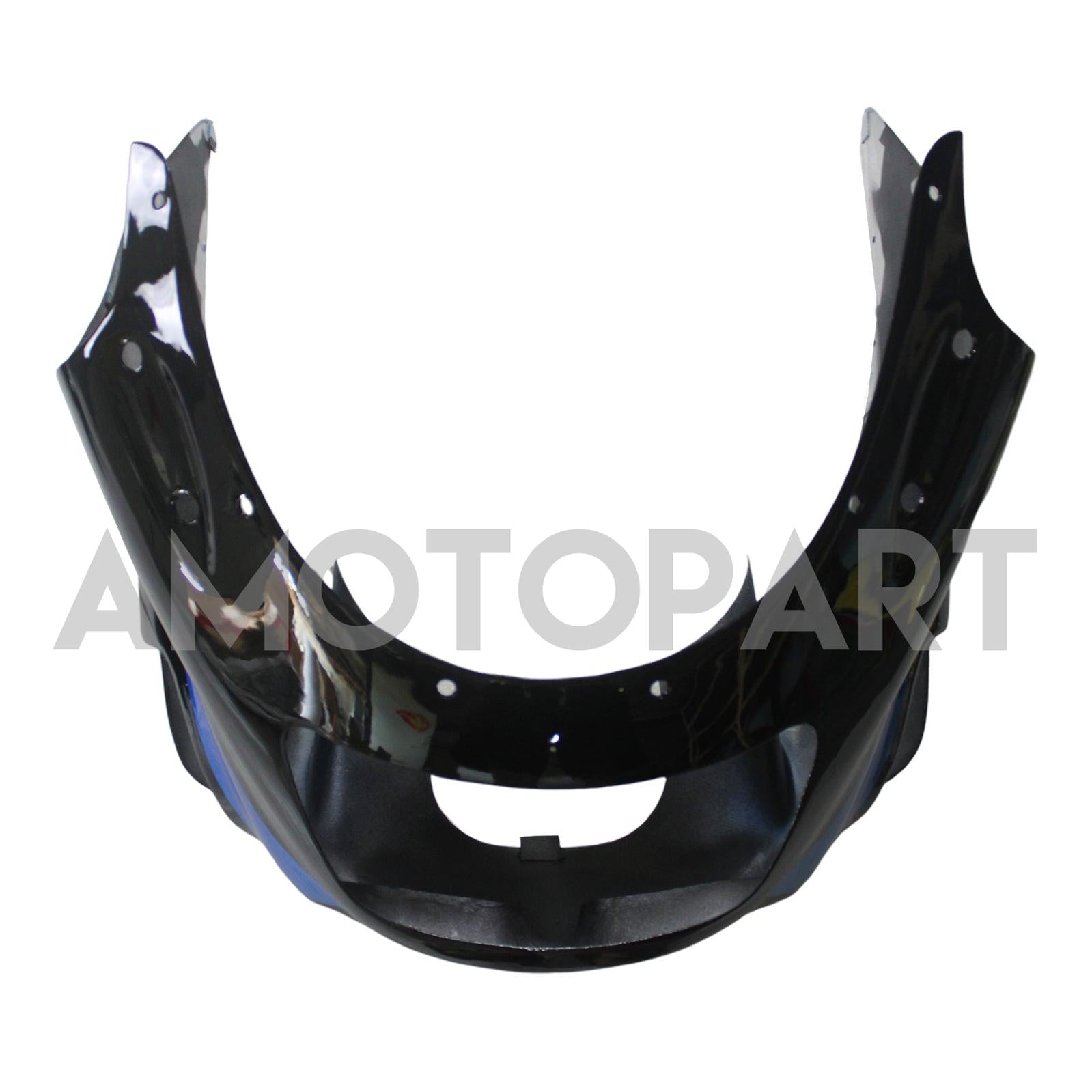 Amotopart 1993-2003 Kawasaki ZZR1100 Bleu&Kit de carénage noir Style3