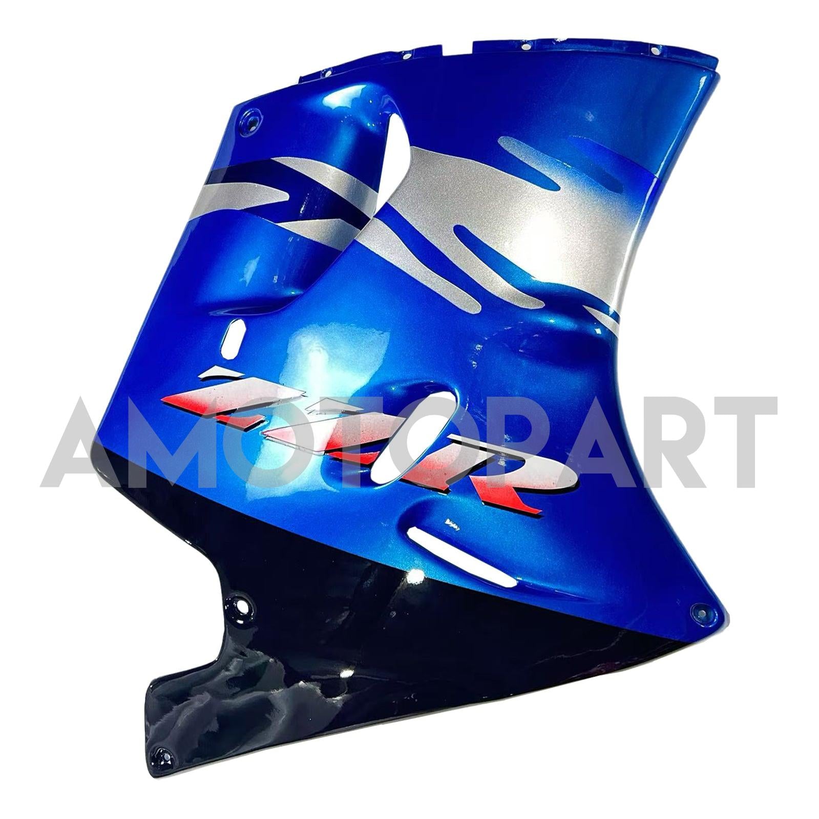 Amotopart 1993-2003 ZZR1100 Kawasaki Gloss Blue Fairring Kit