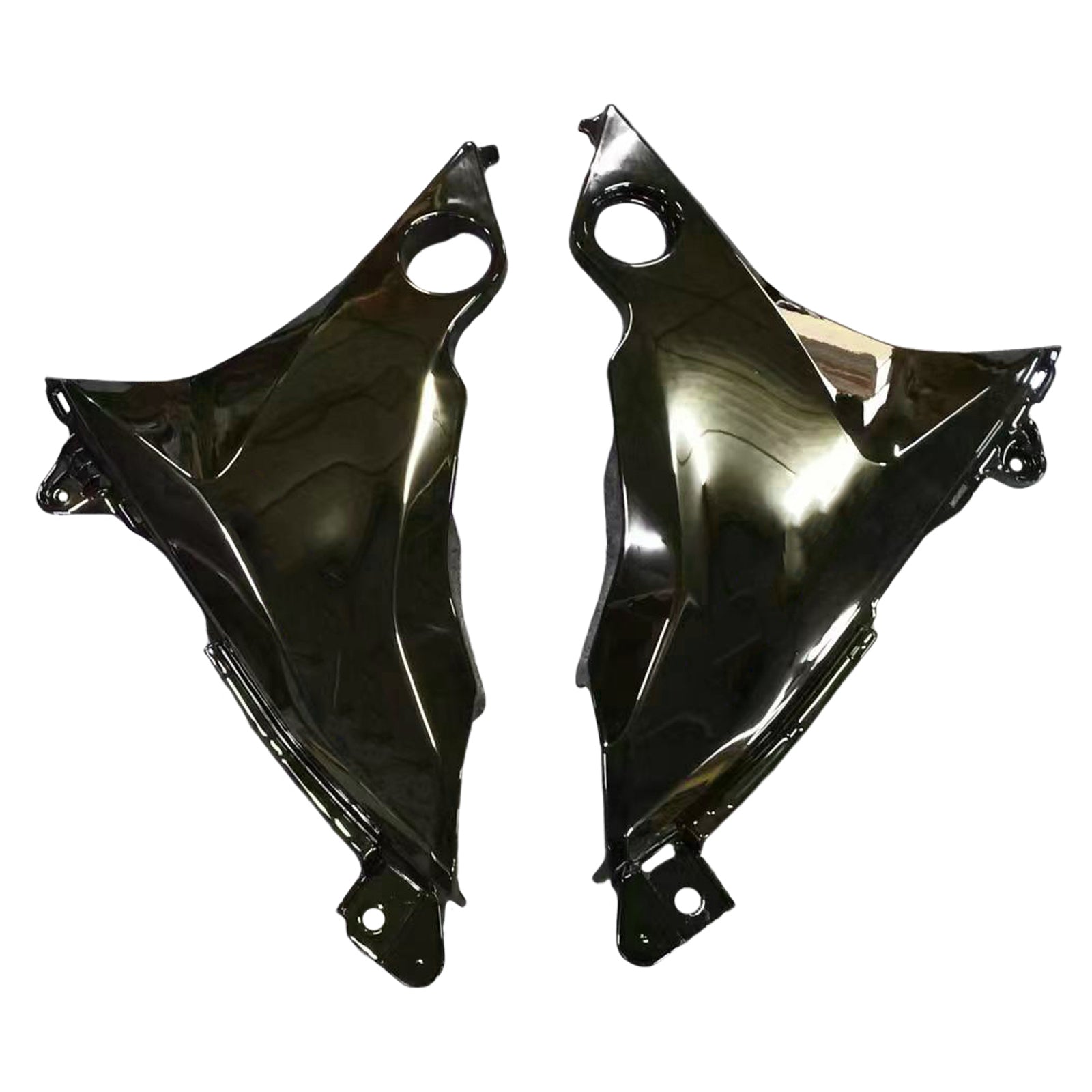 Amotopart 2013-2018 Kawasaki Z800 Green&Black Style2 Fairing Kit