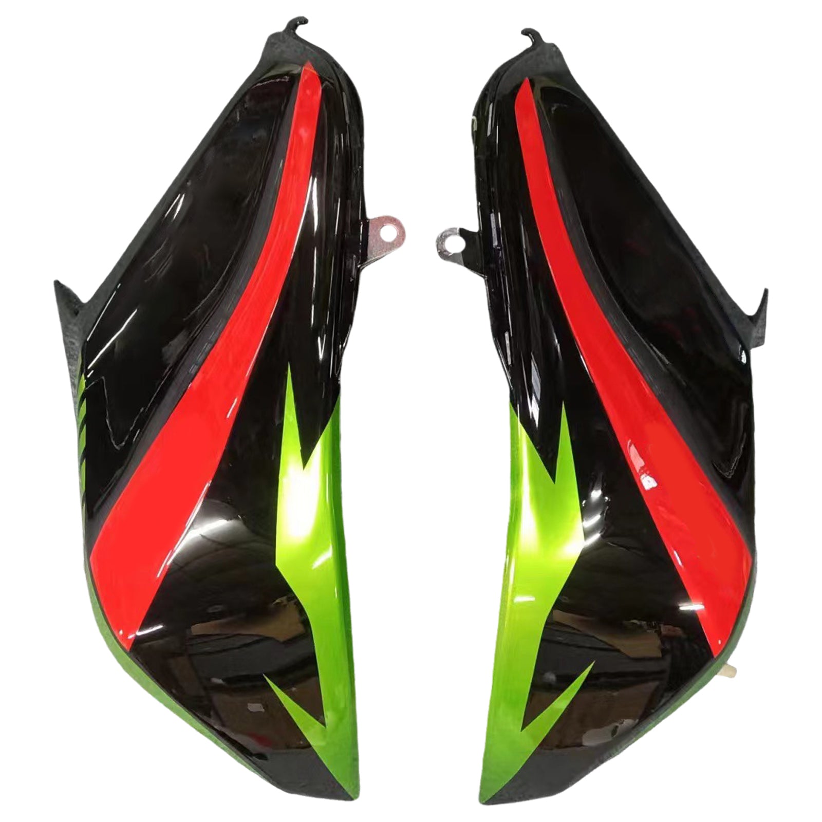 Amotopart 2013-2018 Kawasaki Z800 Green & Black Style1 Fairing Kit