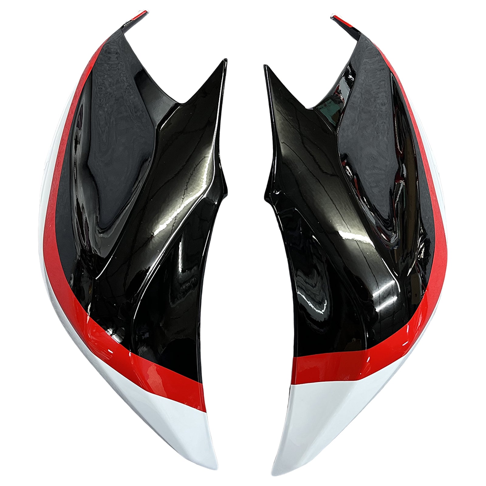 Amotopart 2013-2018 Kawasaki Z800 Black&Red Stripe Fairing Kit