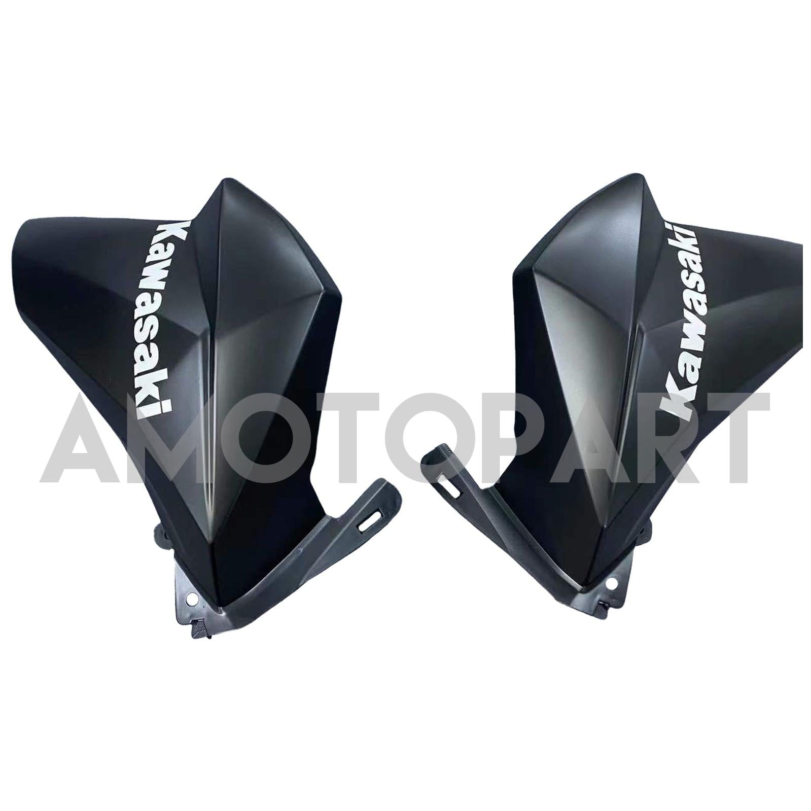 Amotopart 2013-2018 Kawasaki Z800 Matte Black Style2 Fairing Kit