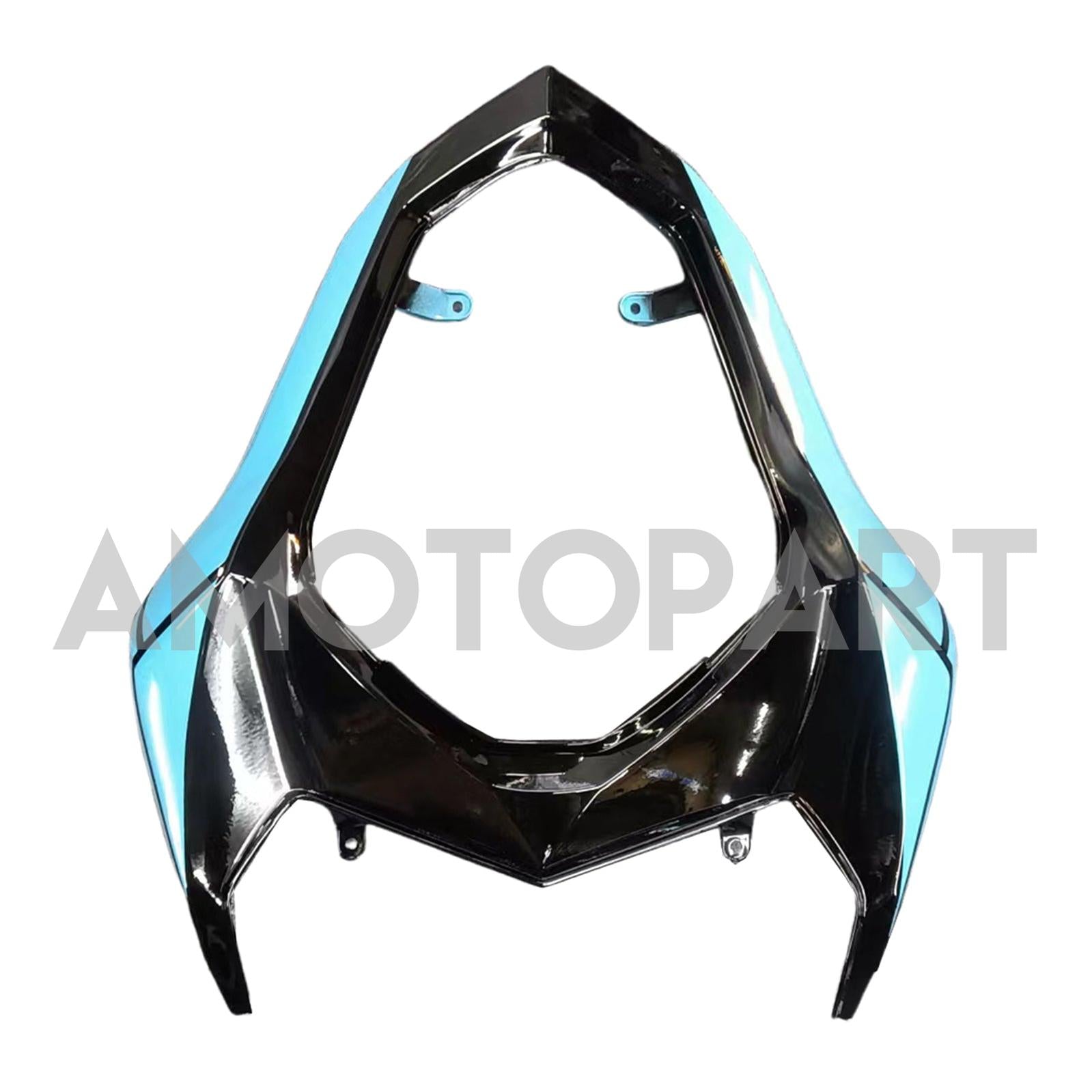 Amotopart 2013-2018 Kawasaki Z800 Light Blue Black Fairing Kit