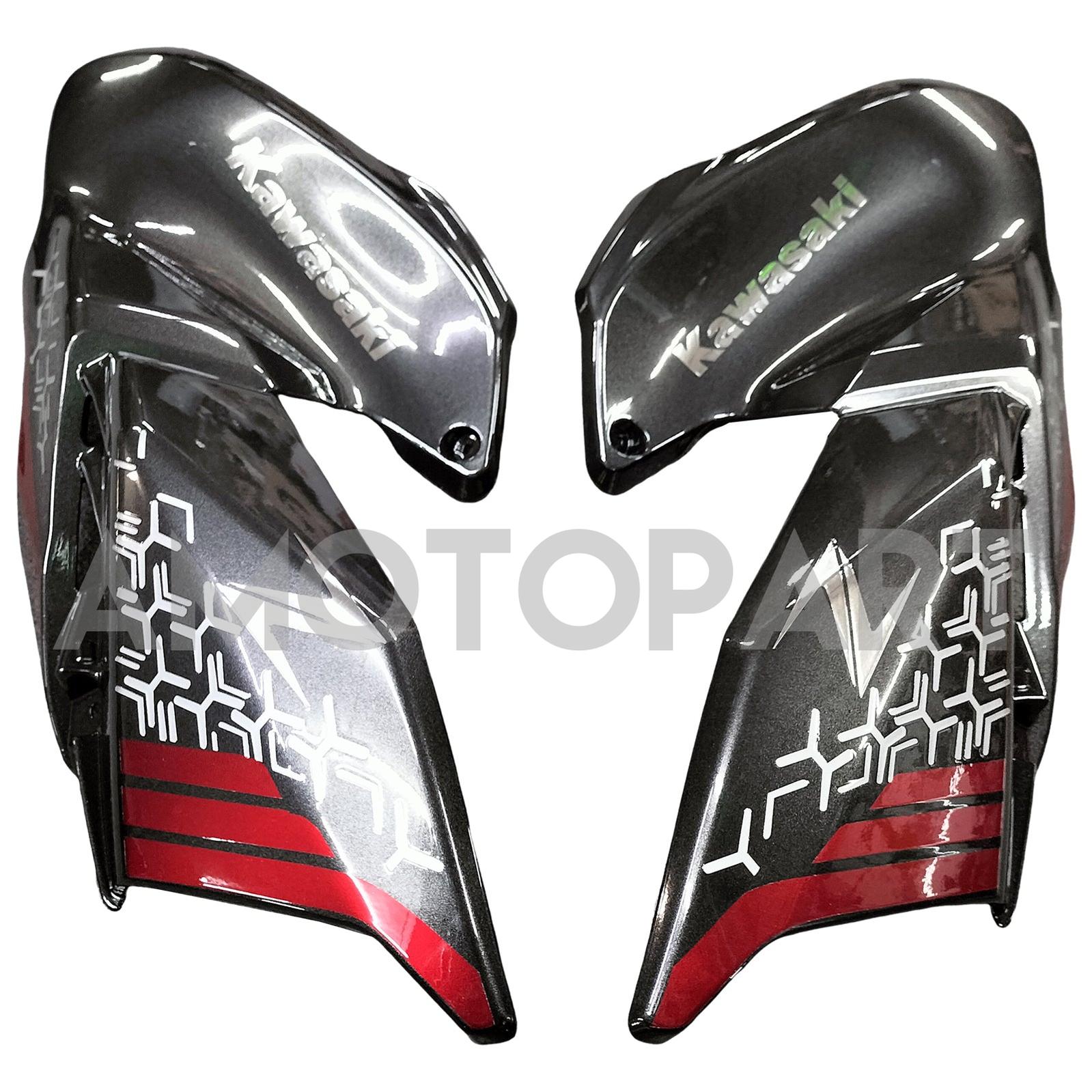 Amotopart 2020–2024 Kawasaki Z900 Mattschwarzes Verkleidungsset