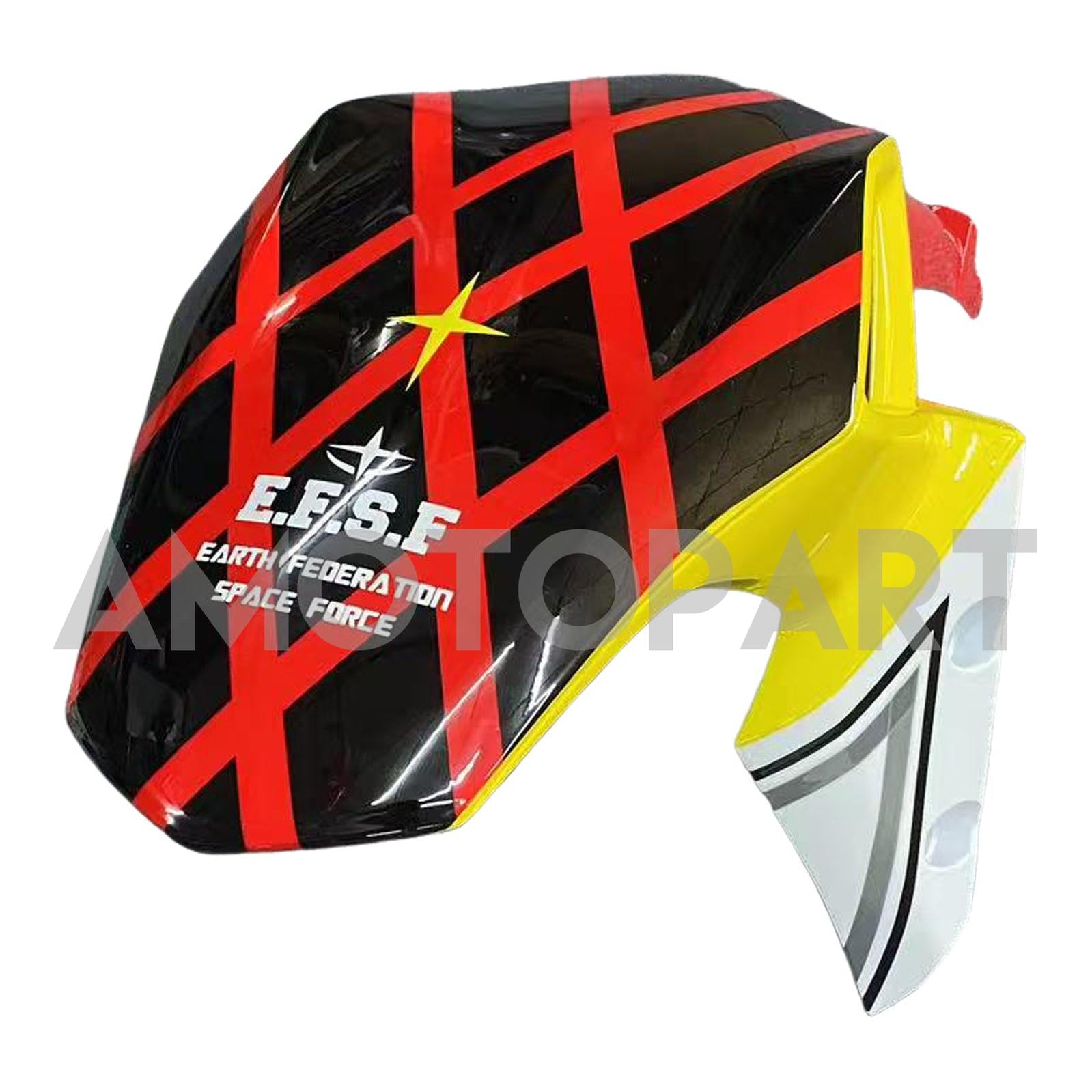 Kit carena Amotopart 2020-2021 Z900 Kawasaki rosso e bianco