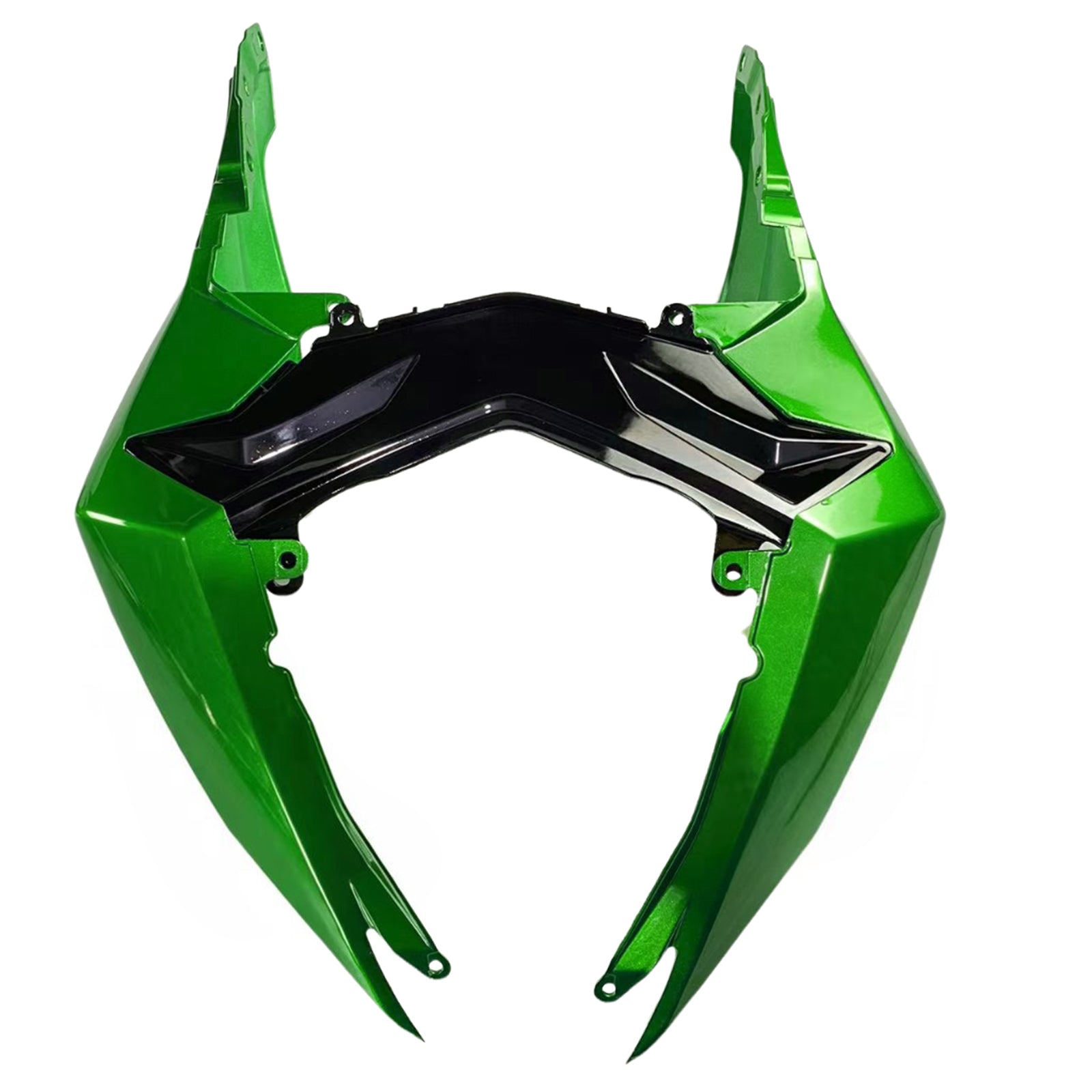 Amotopart 2015-2016 Z250 Z300 Kawasaki Kit carena verde e nero Style3