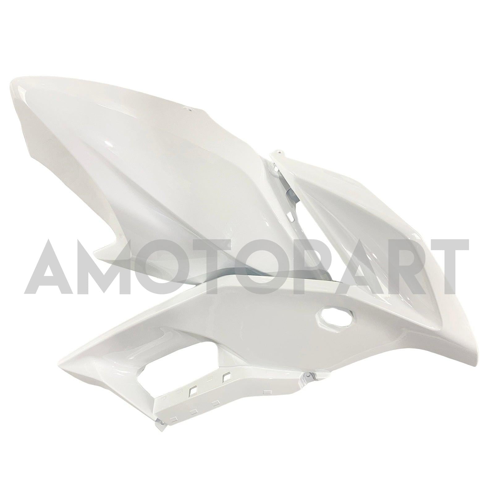 Amotopart 2015-2021 Kawasaki Versys 650 Kit de carenado blanco