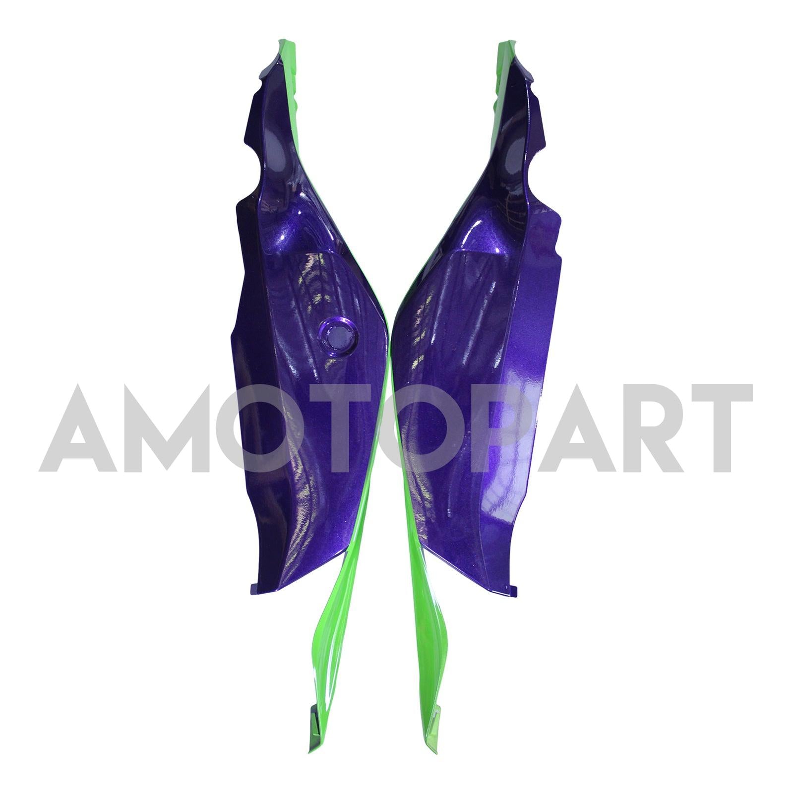 Amotopart 2019-2025 Kawasaki Ninja ZX25R ZX4R ZX4RR Black Blue Green Fairing Kit