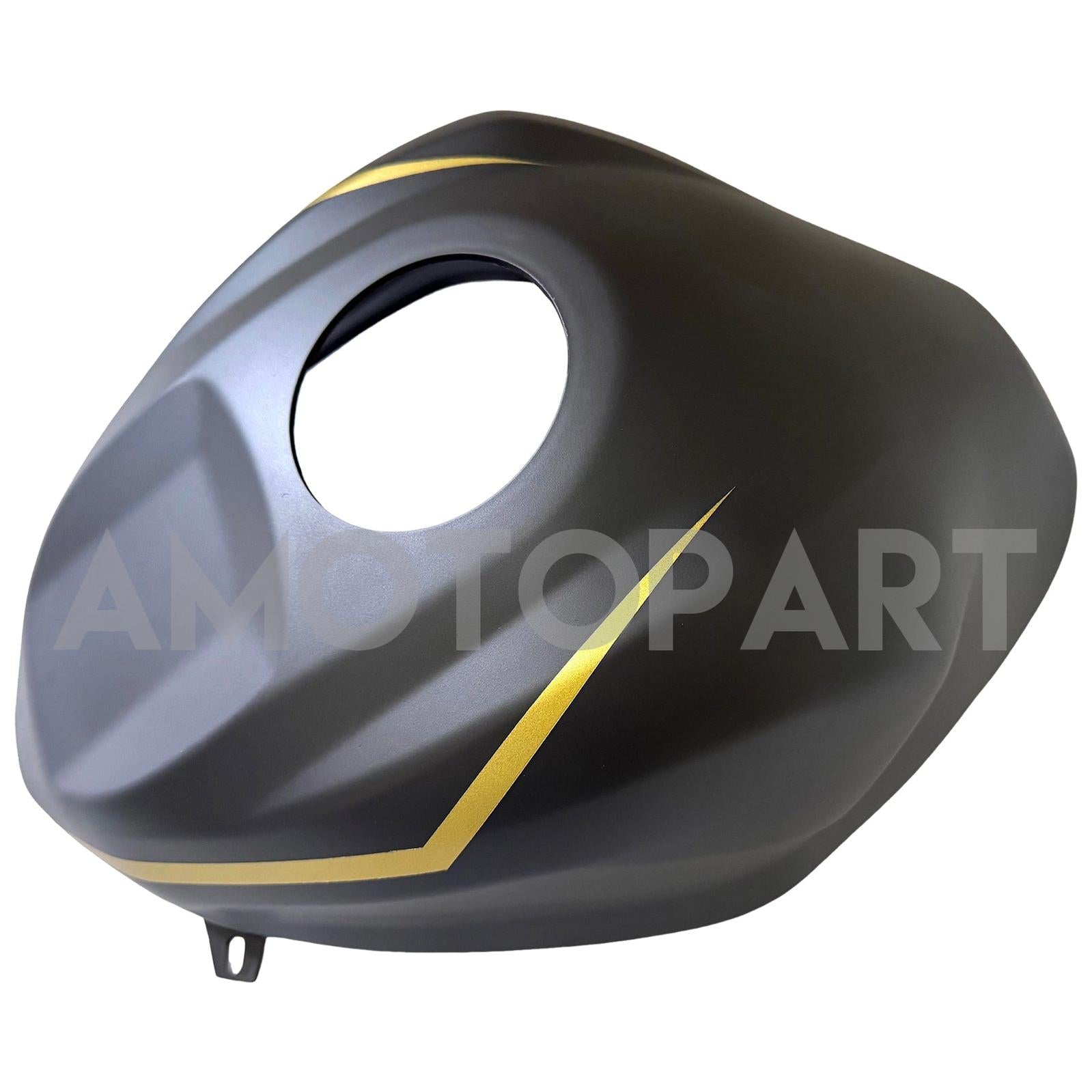 Amotopart 2019-2025 Kawasaki Ninja ZX25R ZX4R ZX4RR Black Grey Gold Fairing Kit