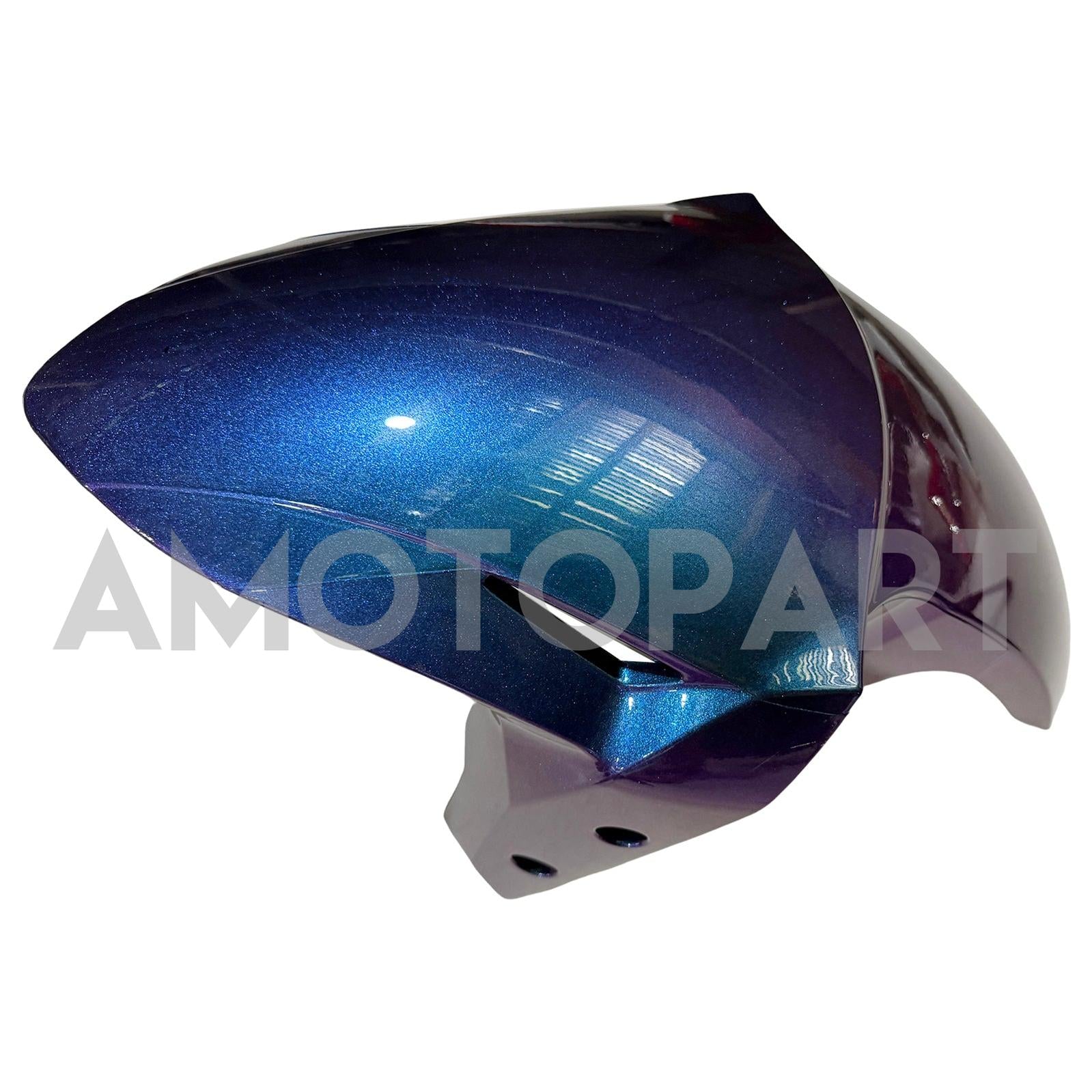 Amotopart 2019-2025 Kawasaki Ninja ZX25R ZX4R ZX4RR Gradient Blue & Purple Fairing Kit