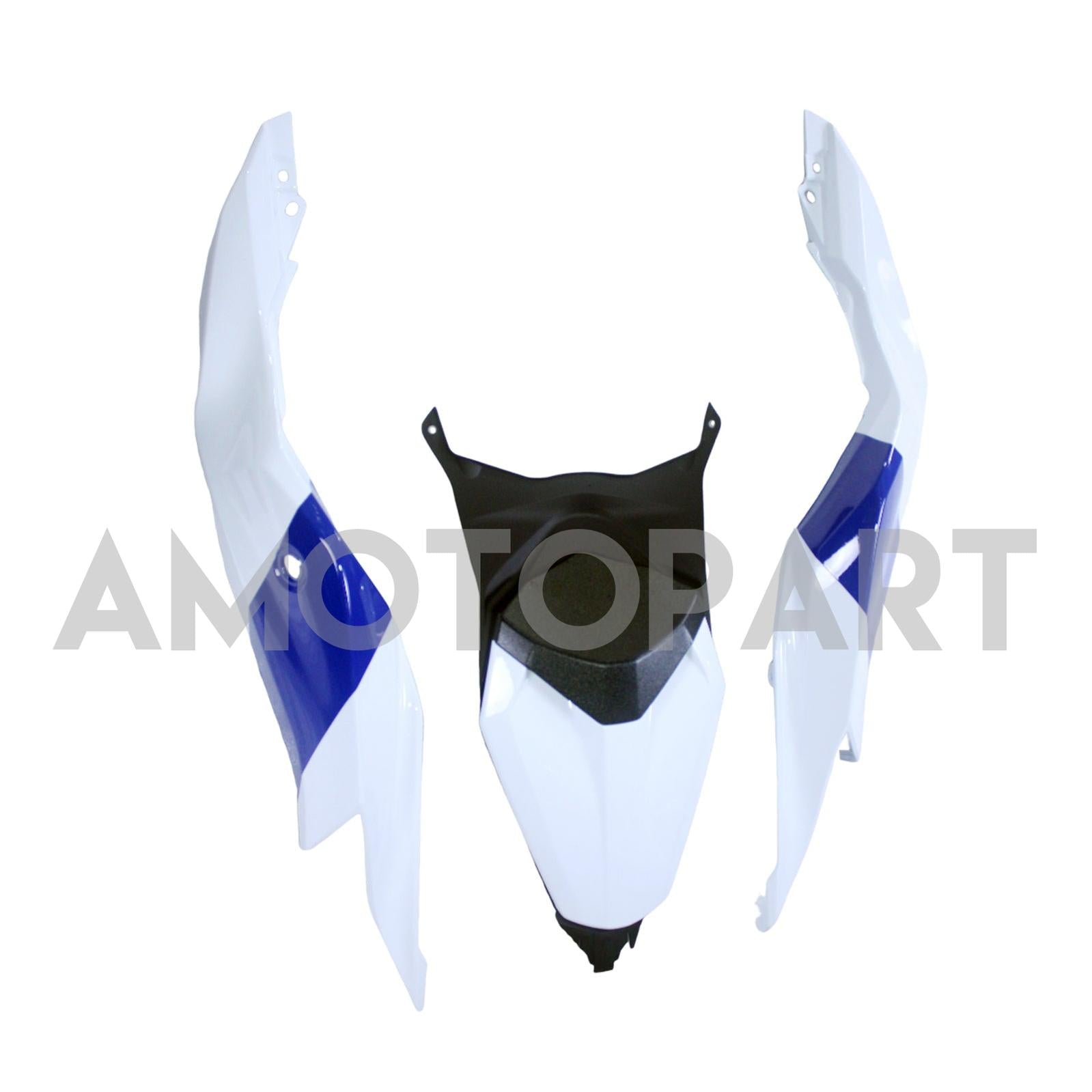 Amotopart 2019-2024 Kawasaki Ninja ZX25R ZX4R ZX4RR ホワイト ブルー ライトグリーン フェアリングキット