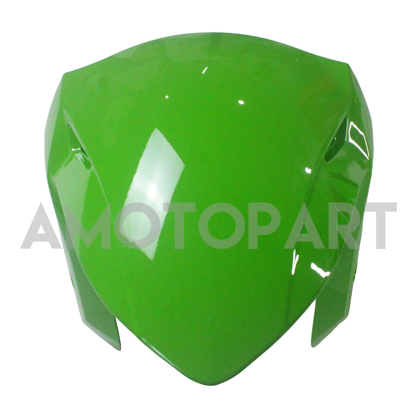 Amotopart 2019-2025 Kawasaki Ninja ZX25R ZX4R ZX4RR Schwarzes hellgrünes Kit