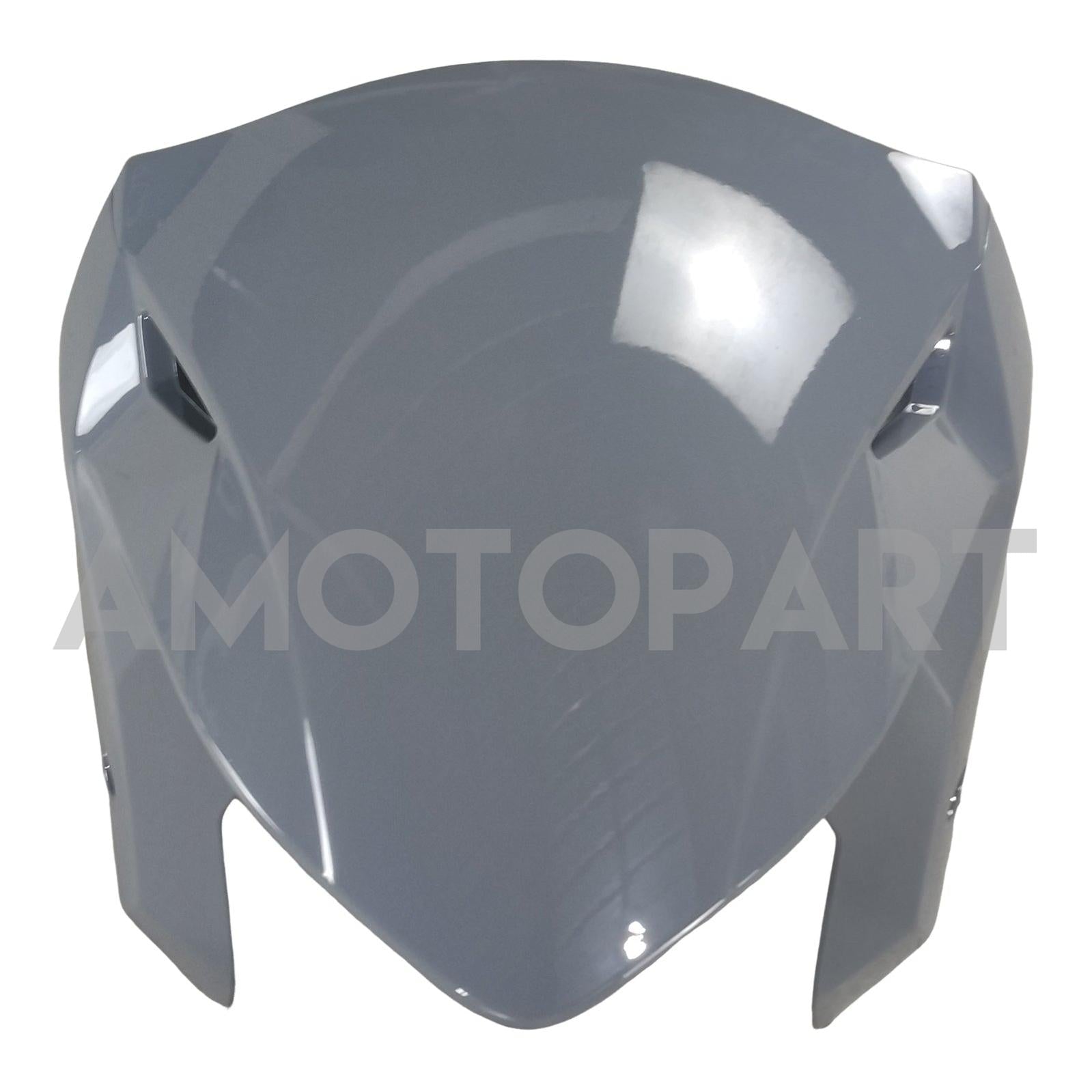Amotopart 2019-2025 Kawasaki Ninja Zx25R ZX4R ZX4RR Glossy Gray Fairing Kit
